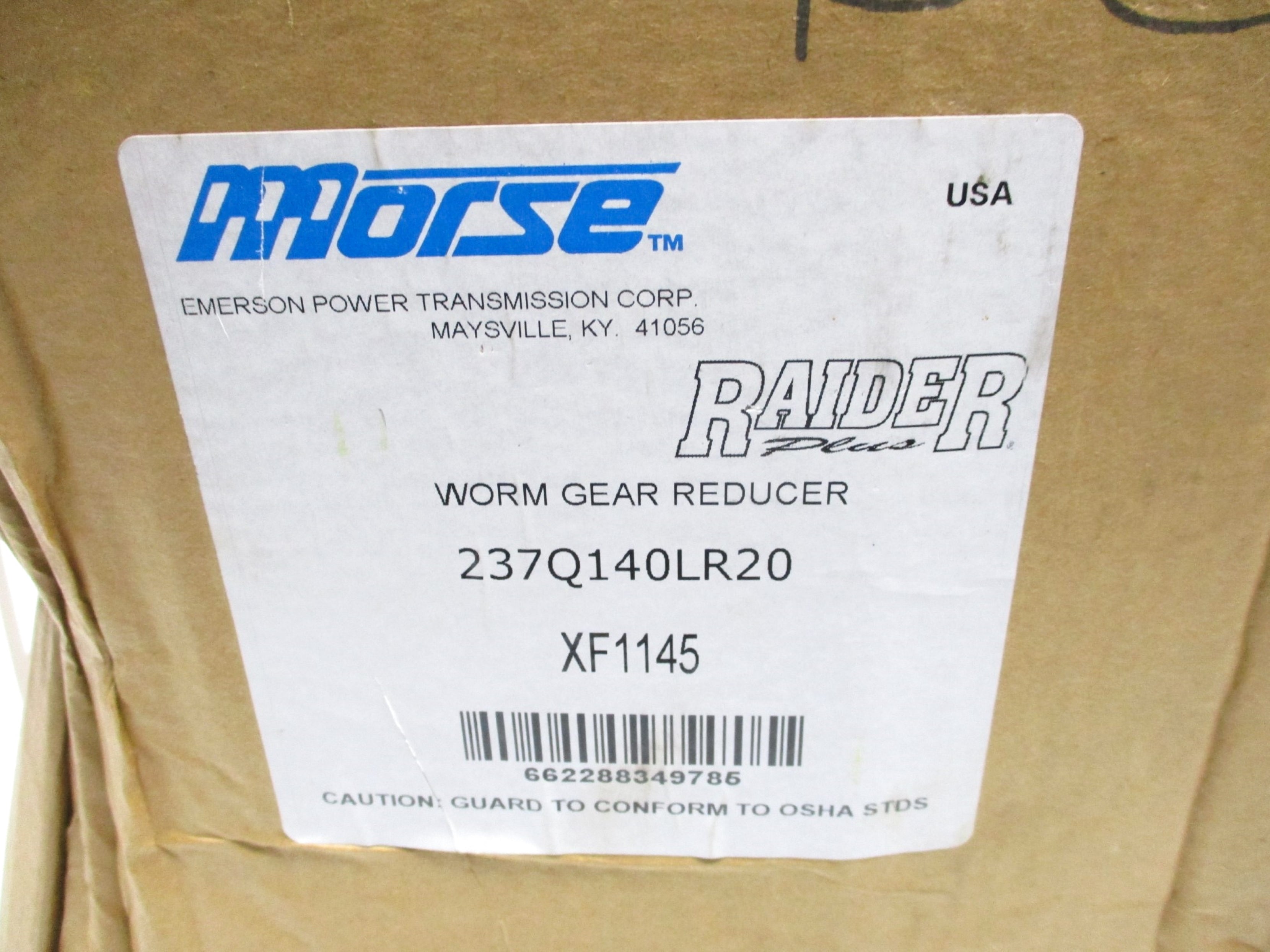 MORSE 237Q140LR20 NSFS