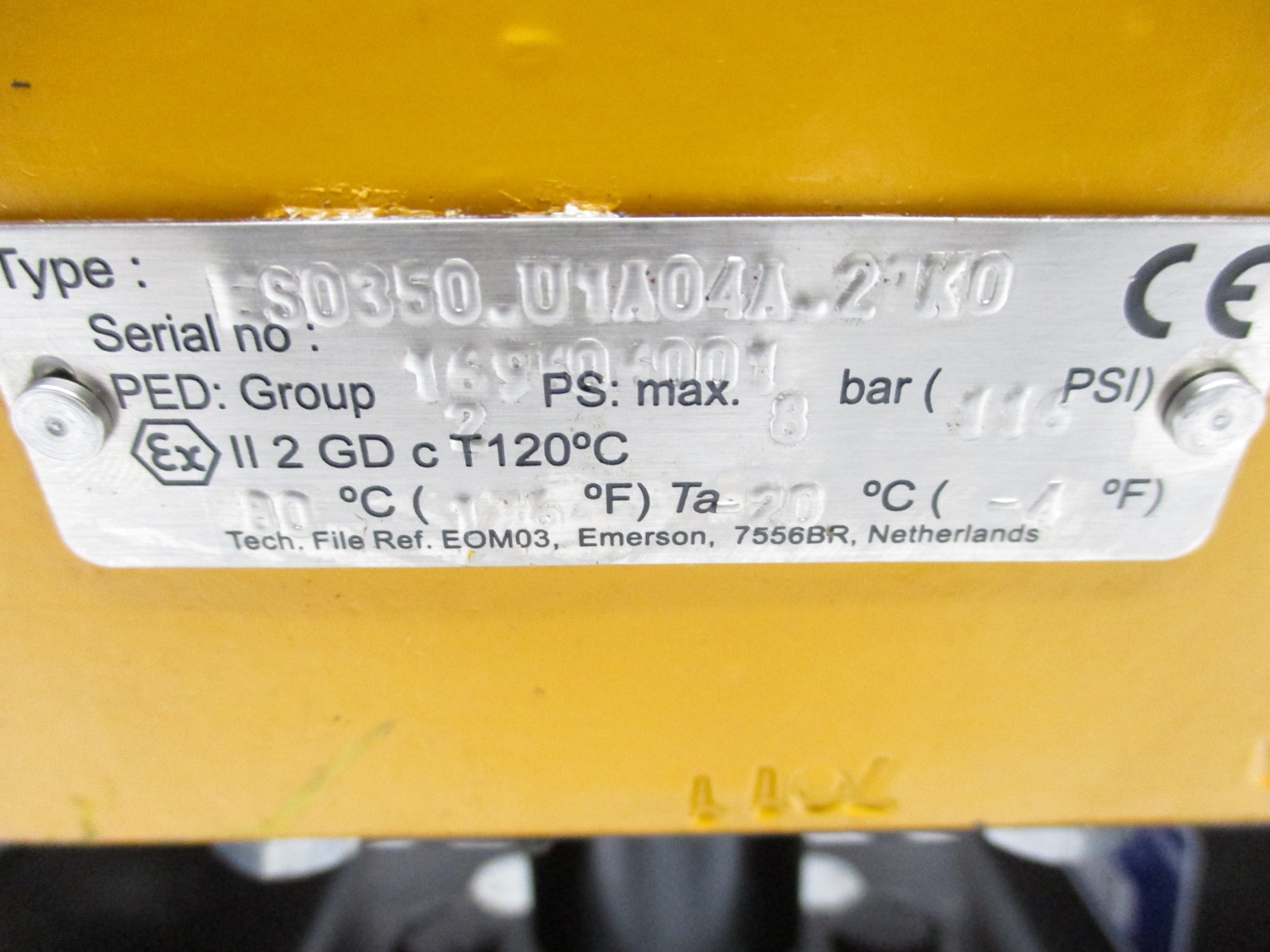 EL-O-MATIC ES0350.U1A04A.27K0 SERIES 760 15032-7602 NSNP