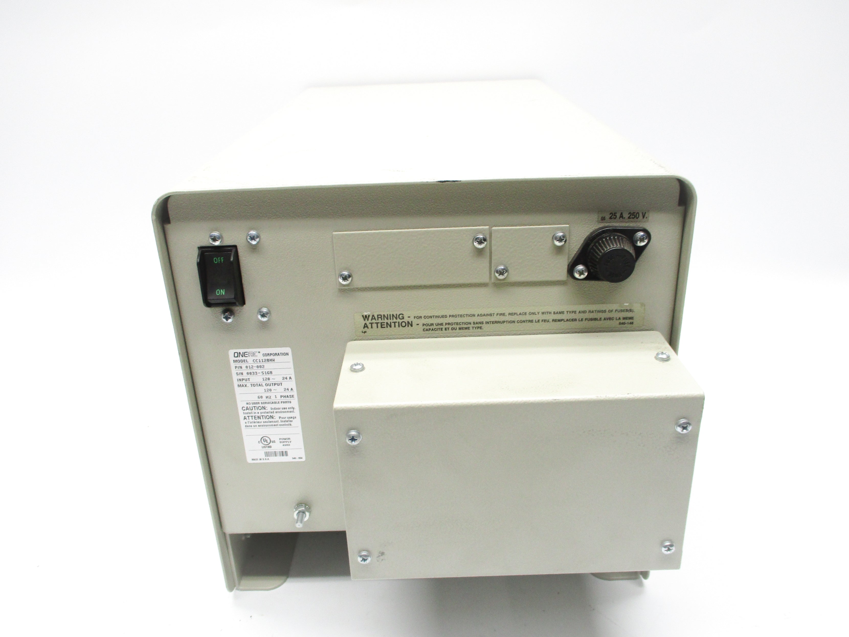 ONEAC CC1128HW 012-002 NSNP