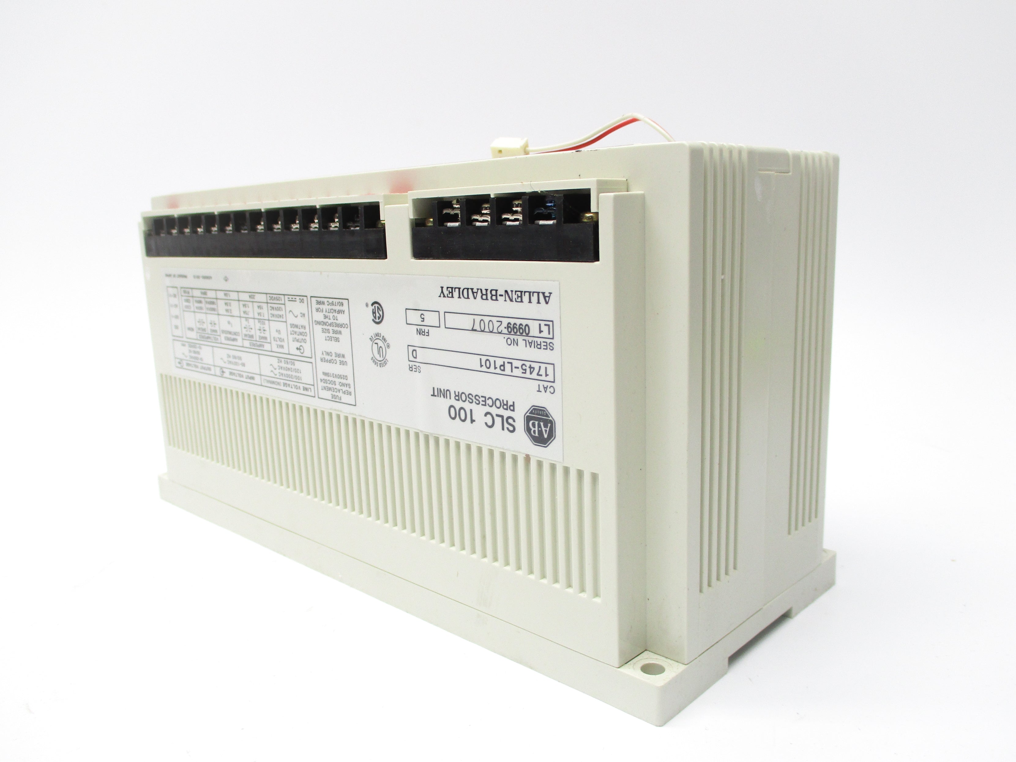 ALLEN BRADLEY 1745-LP101 SER. D F/W 5 NSNP
