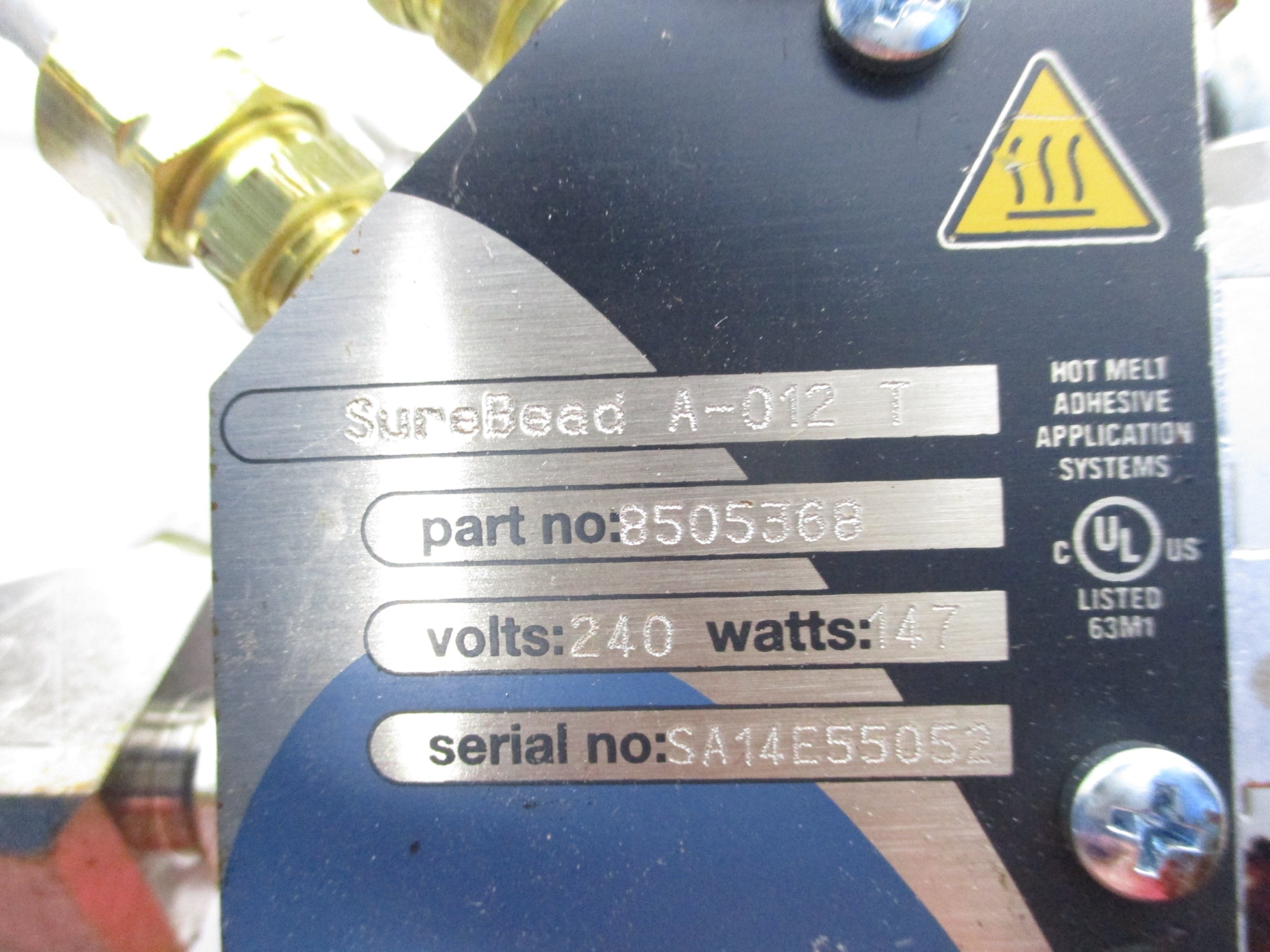 INDUSTRIAL SPARE PART 8505368 UNMP