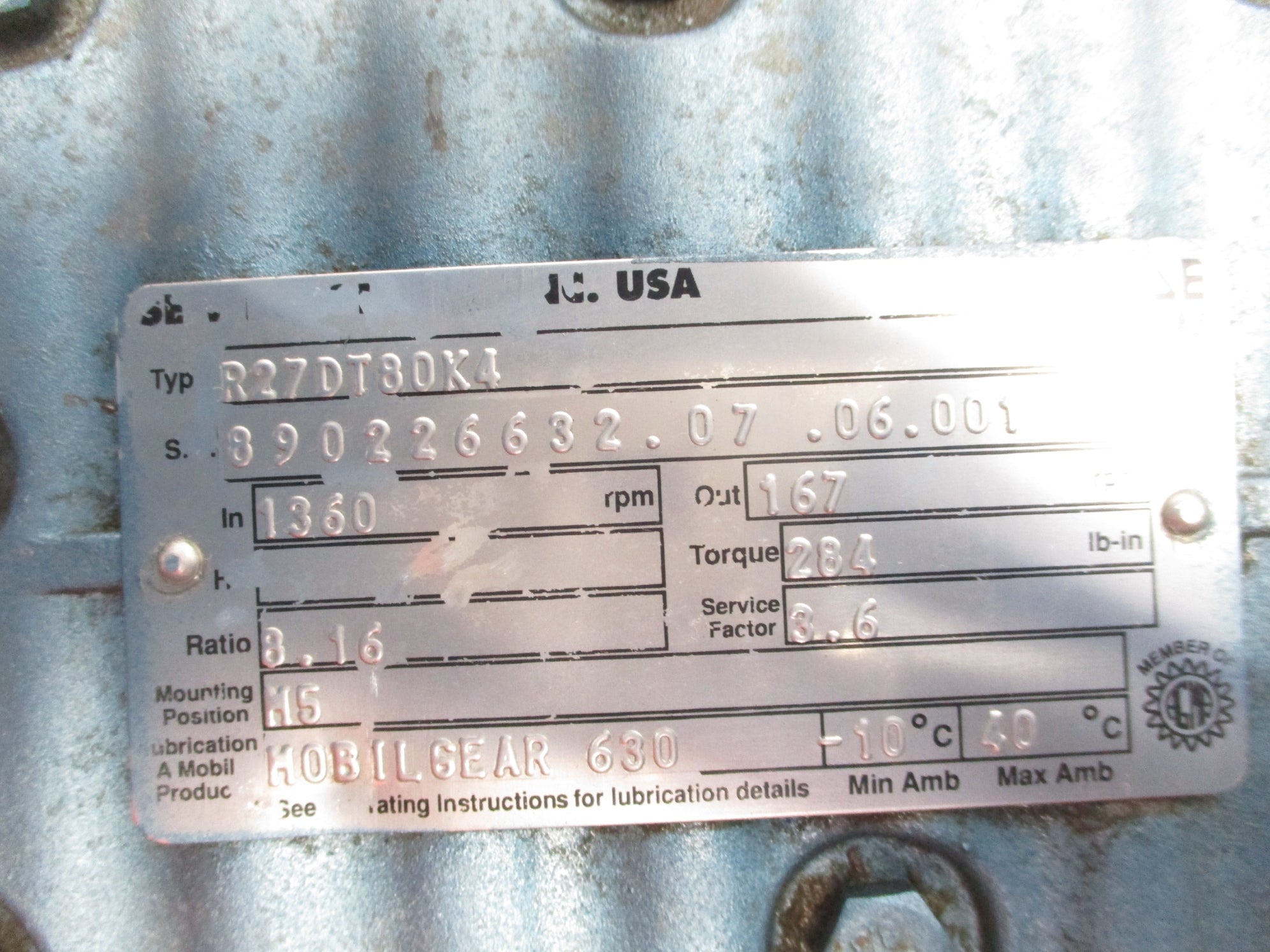 SEW EURODRIVE K27DT80K4  NSNP