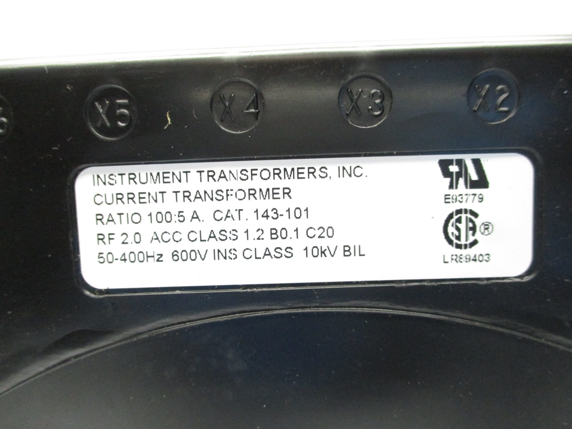 INSTRUMENT TRANSFORMER 143-101 NSNP