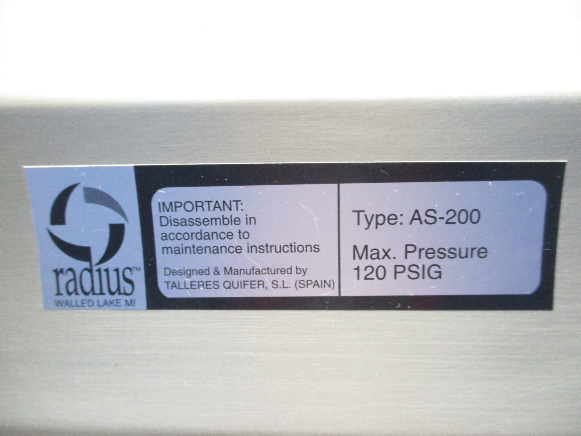 RADIUS AS-200 NSMP
