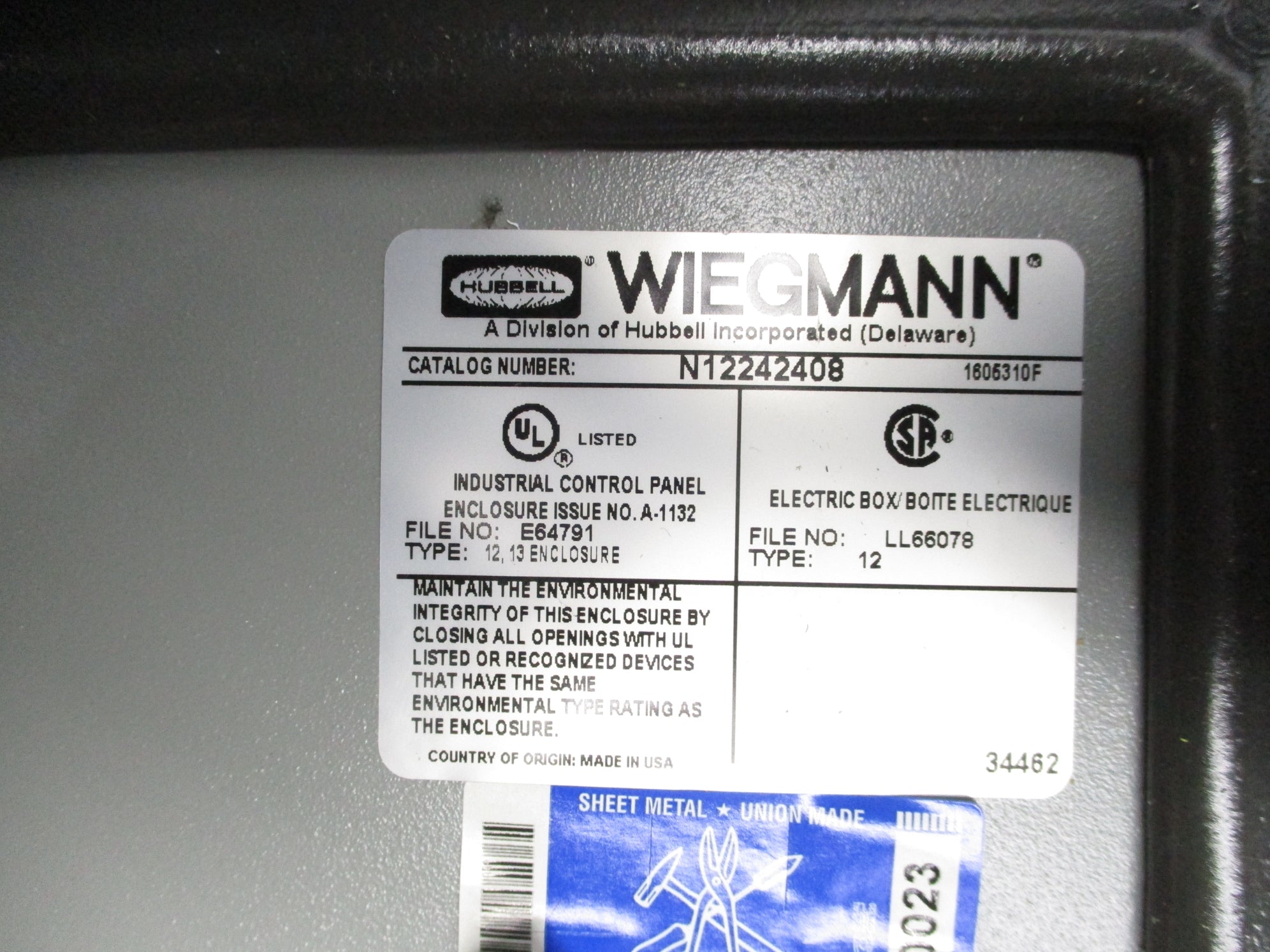 WIEGMANN N12242408 NSMP