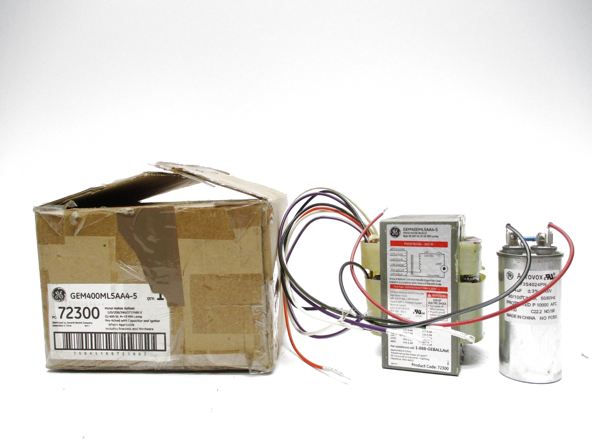 GENERAL ELECTRIC GEM400ML5AA4-5 72300 NSMP