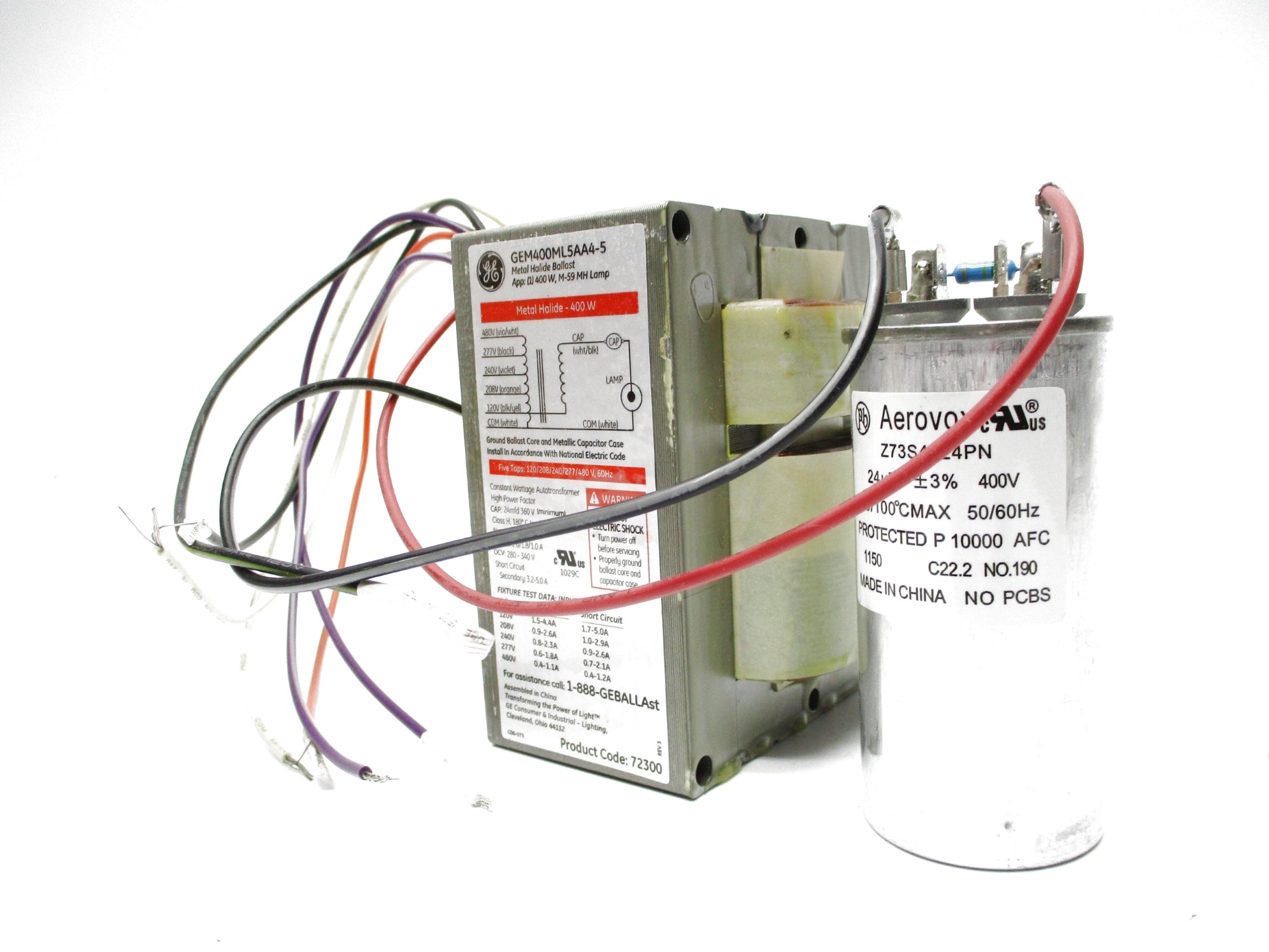 GENERAL ELECTRIC GEM400ML5AA4-5 72300 NSMP