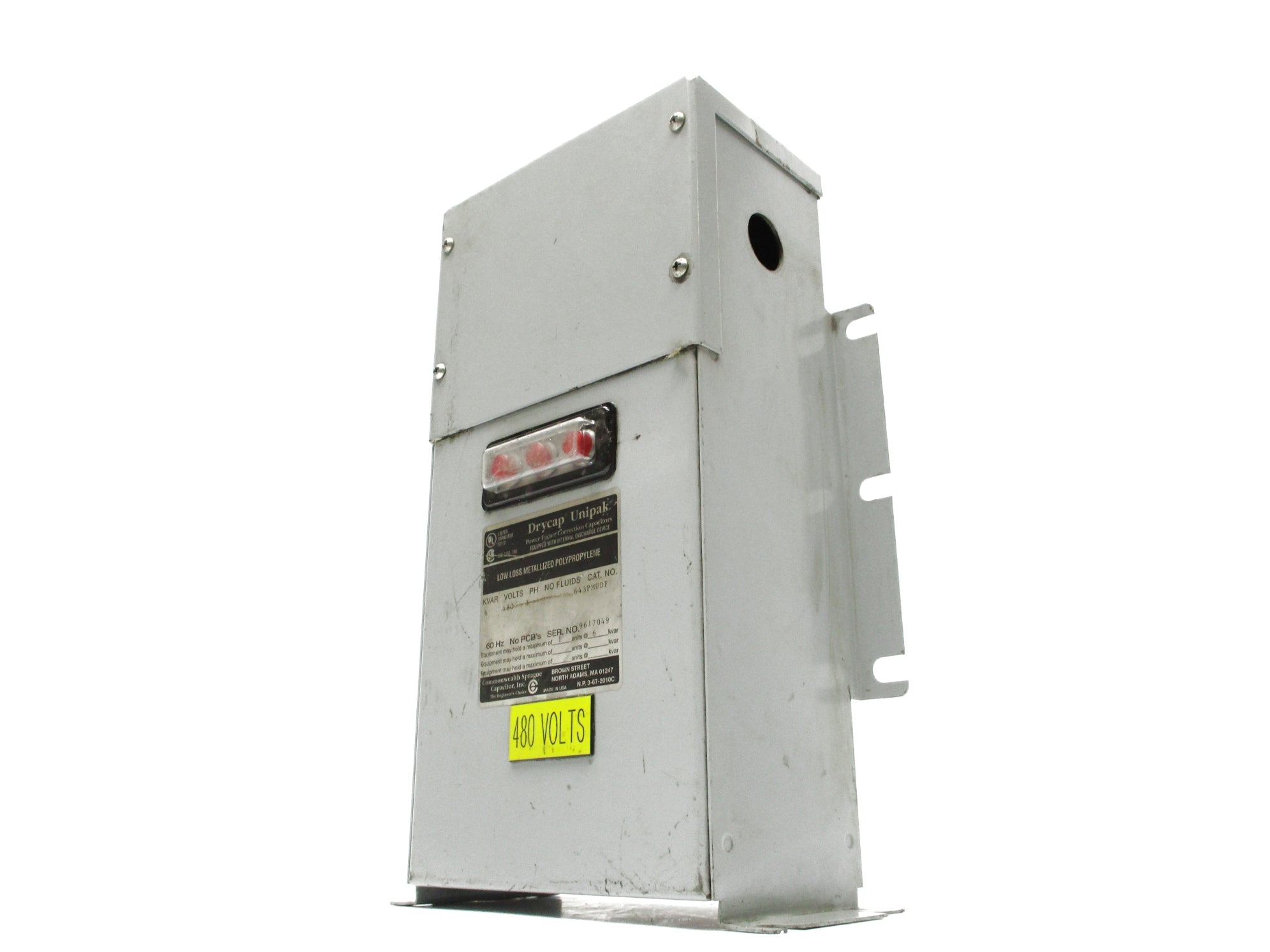 COMMON WEALTH SPRAGUE CAPACITOR 643PMUDF UNMP