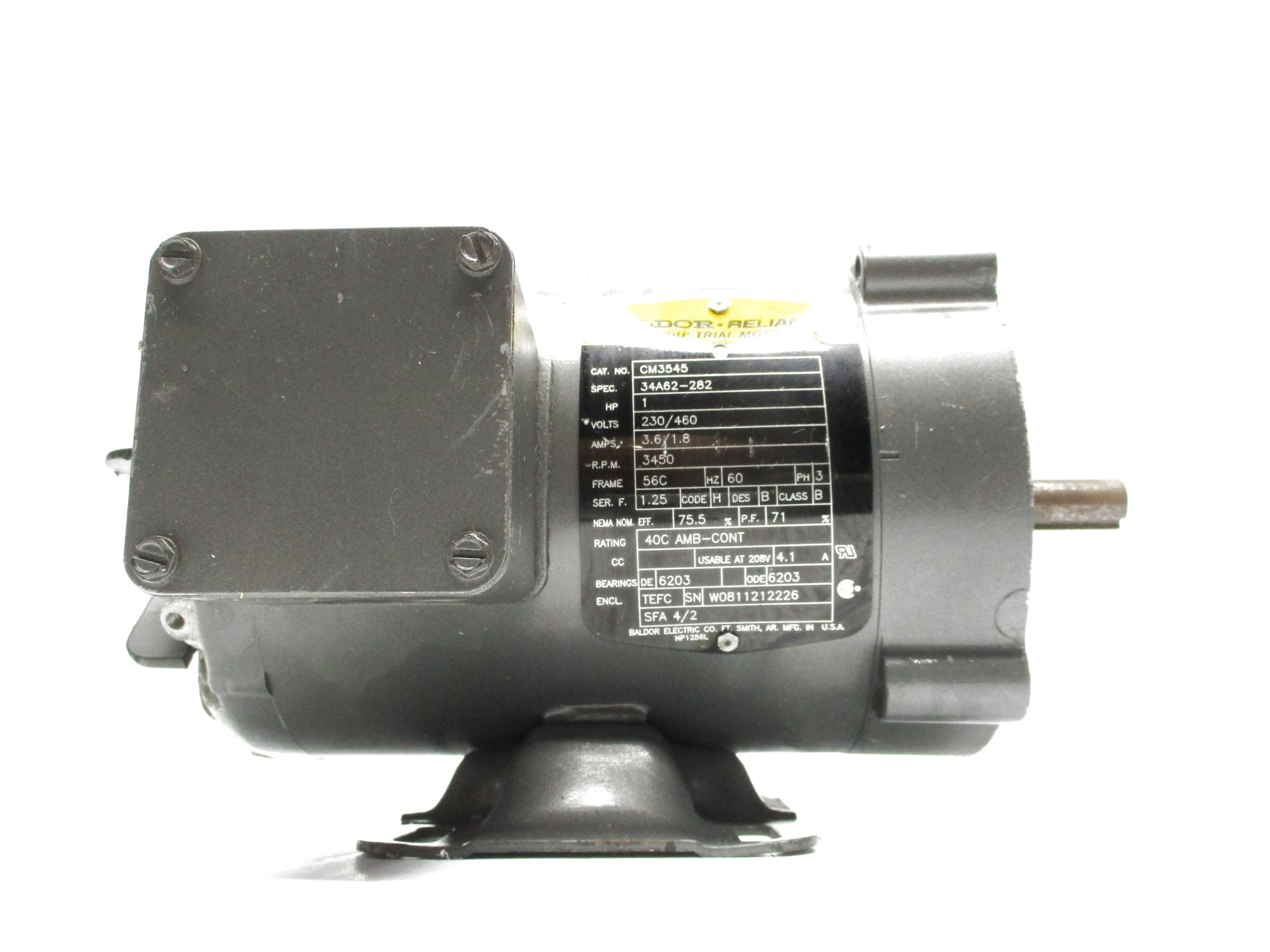 BALDOR CM3545 UNMP