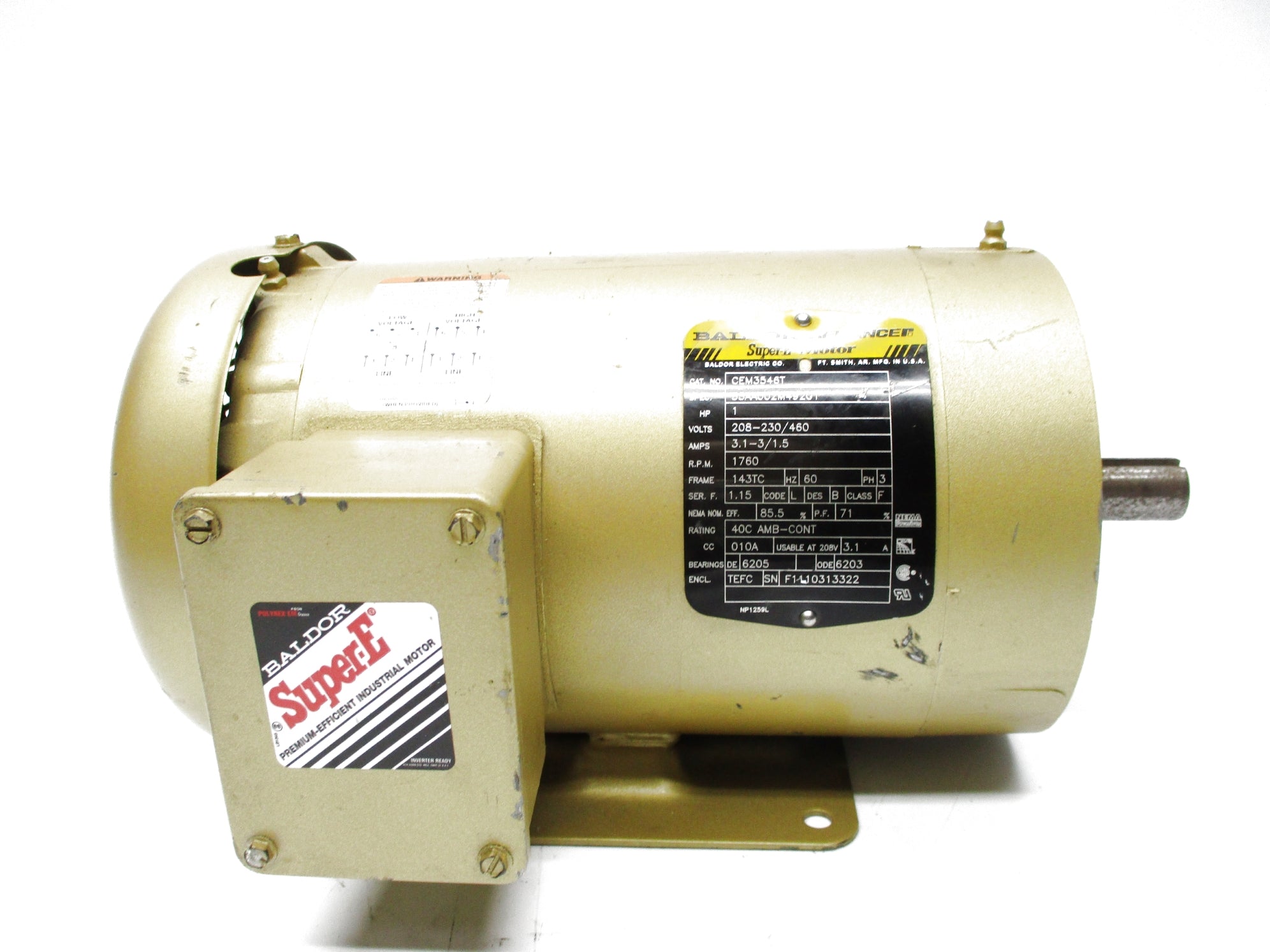 BALDOR CEM3546T NSNP