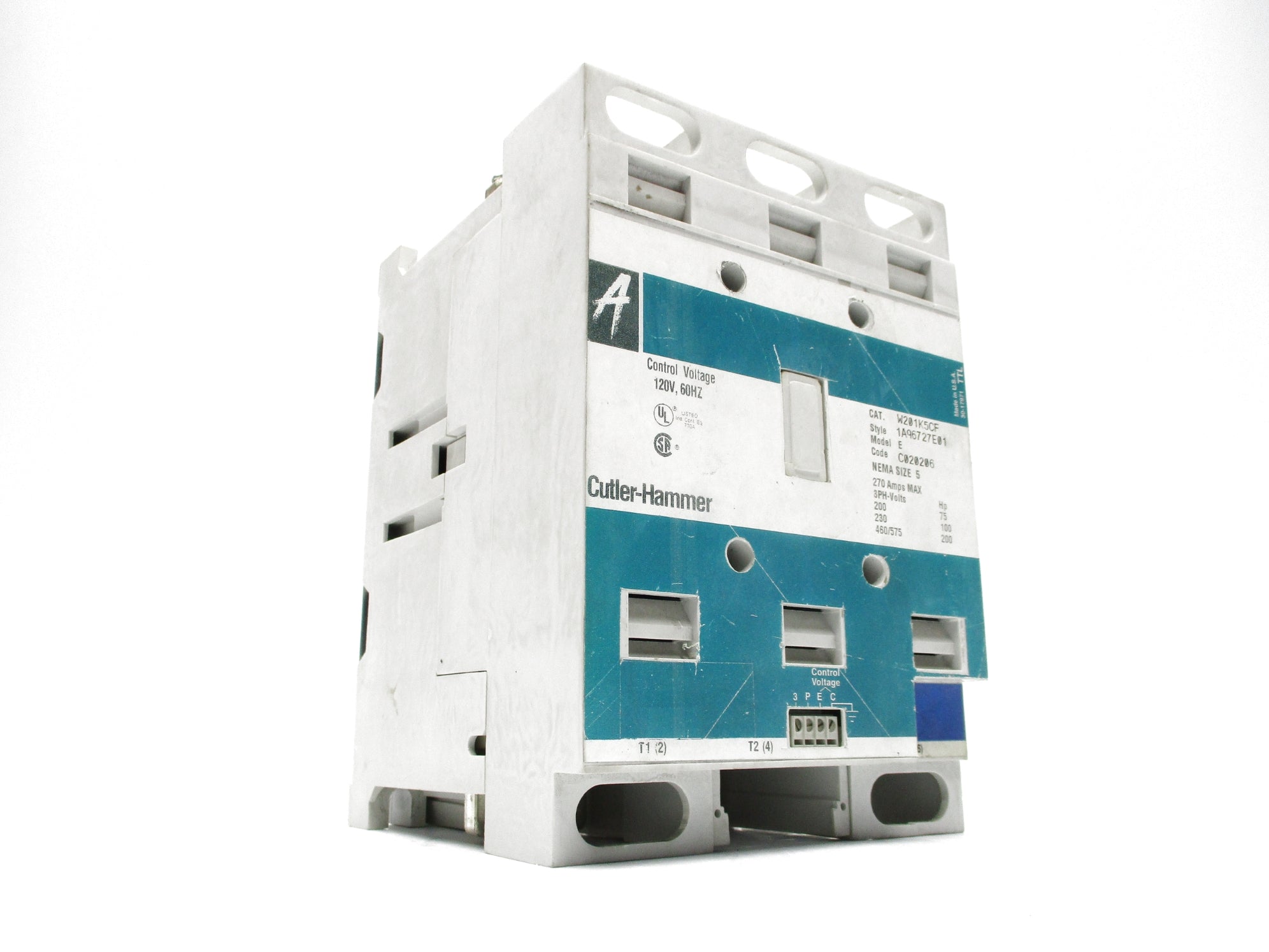 CUTLER HAMMER W201K5CF 270A 120V UNMP