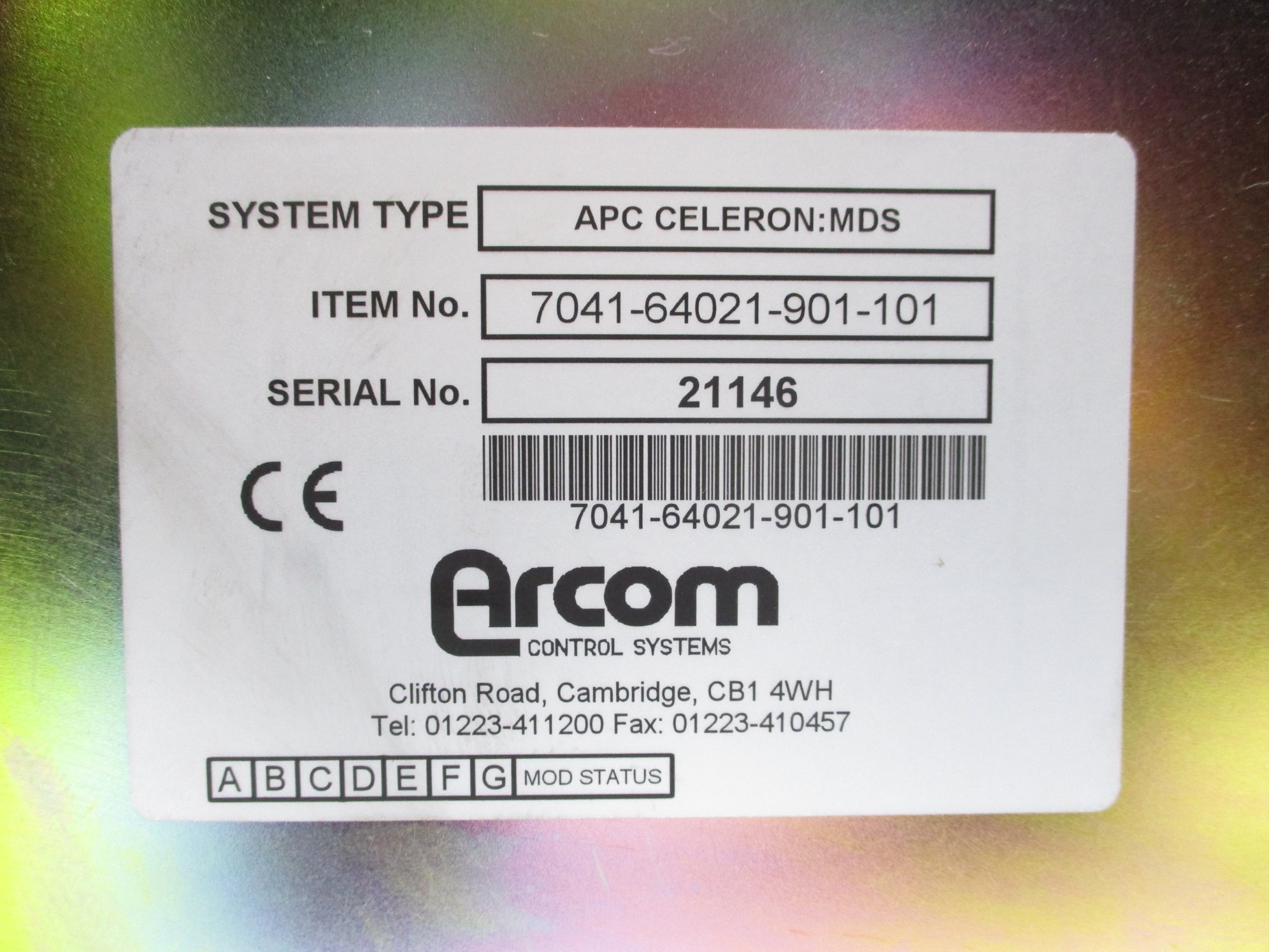 ARCOM 7041-64021-901-101 UNMP