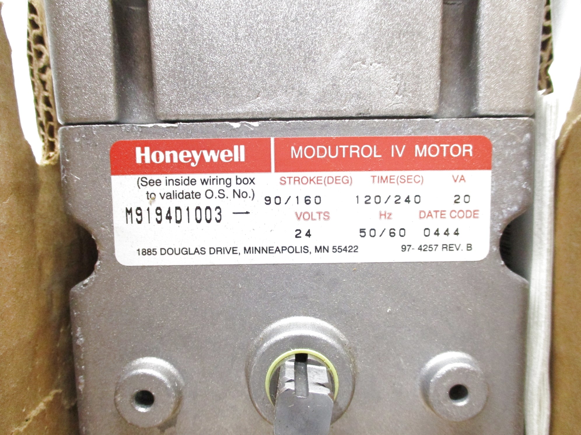 HONEYWELL M9194D1003 NSMP