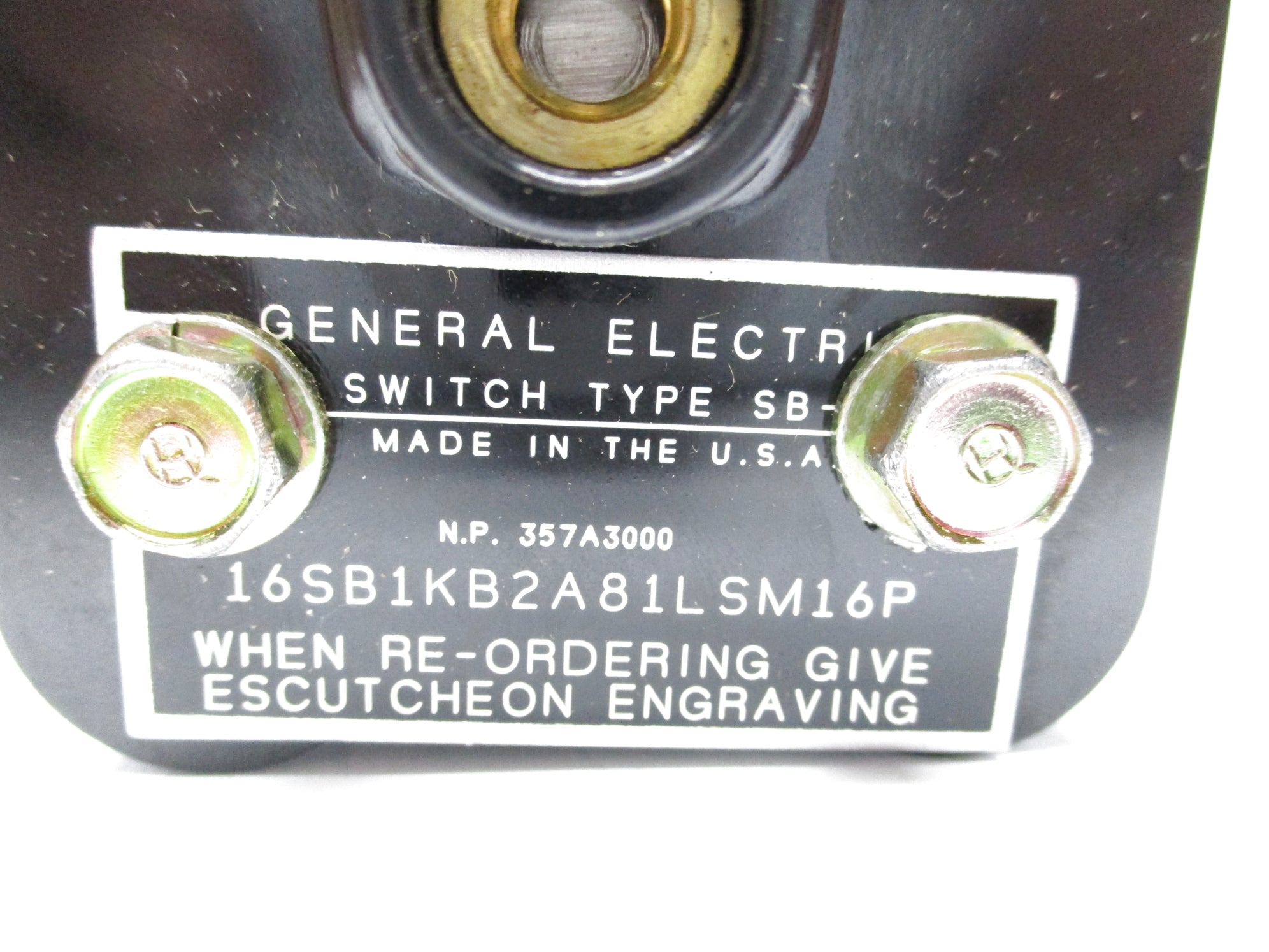 GENERAL ELECTRIC 16SB1KB2A81LSM16P NSMP