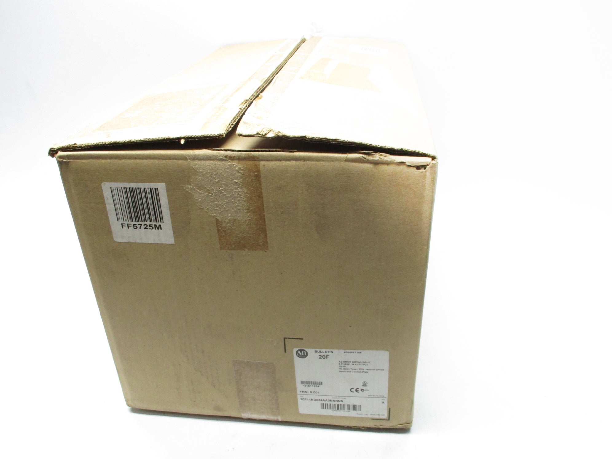 ALLEN BRADLEY 20F11ND034AA0NNNNN SER. A F/W 9.001 NSMP
