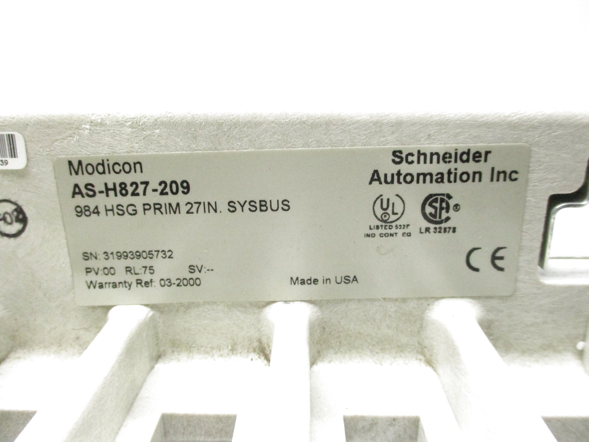 MODICON AS-H827-209 NSMP