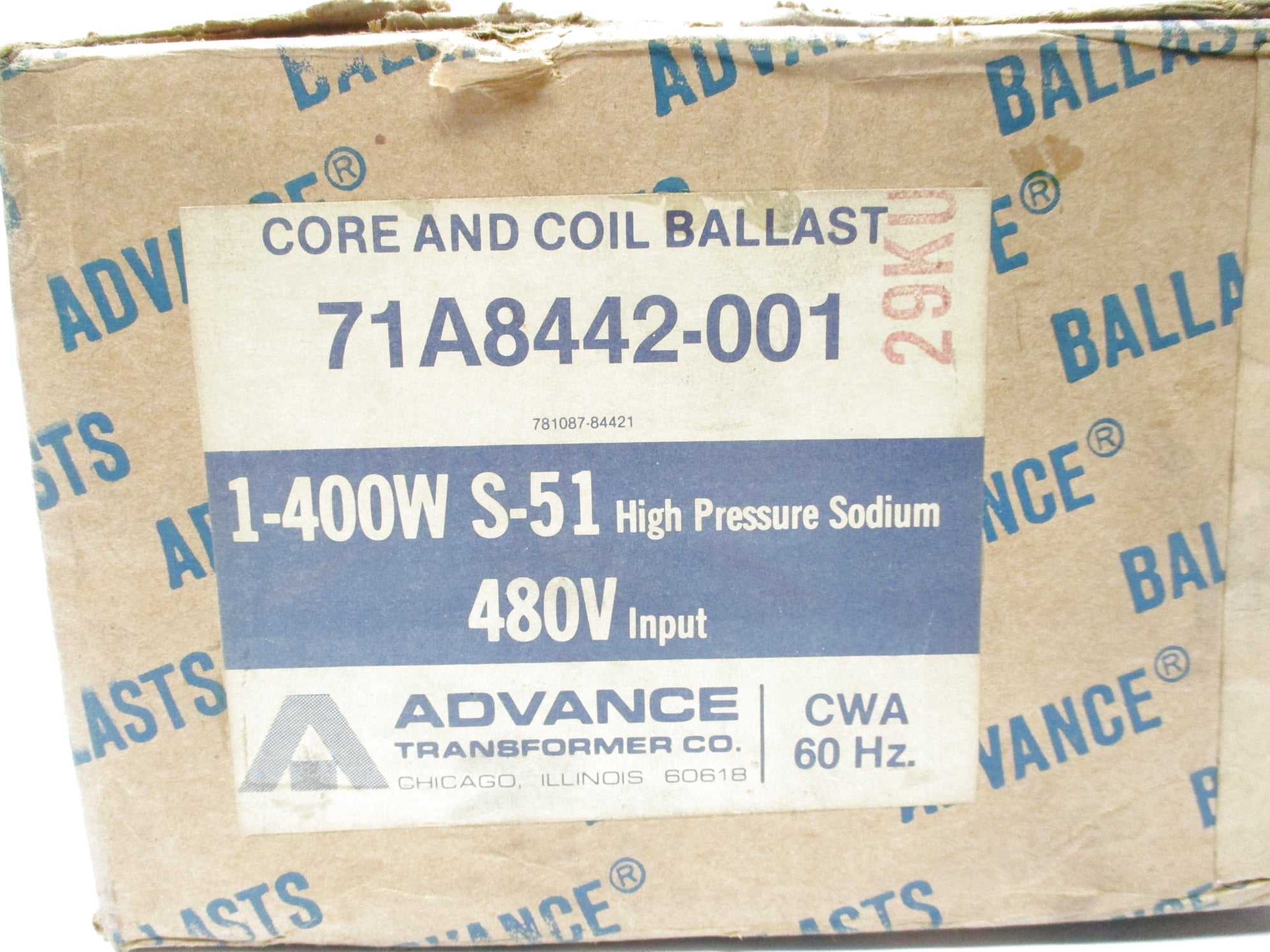 ADVANCE 71A8442-001 NSFS