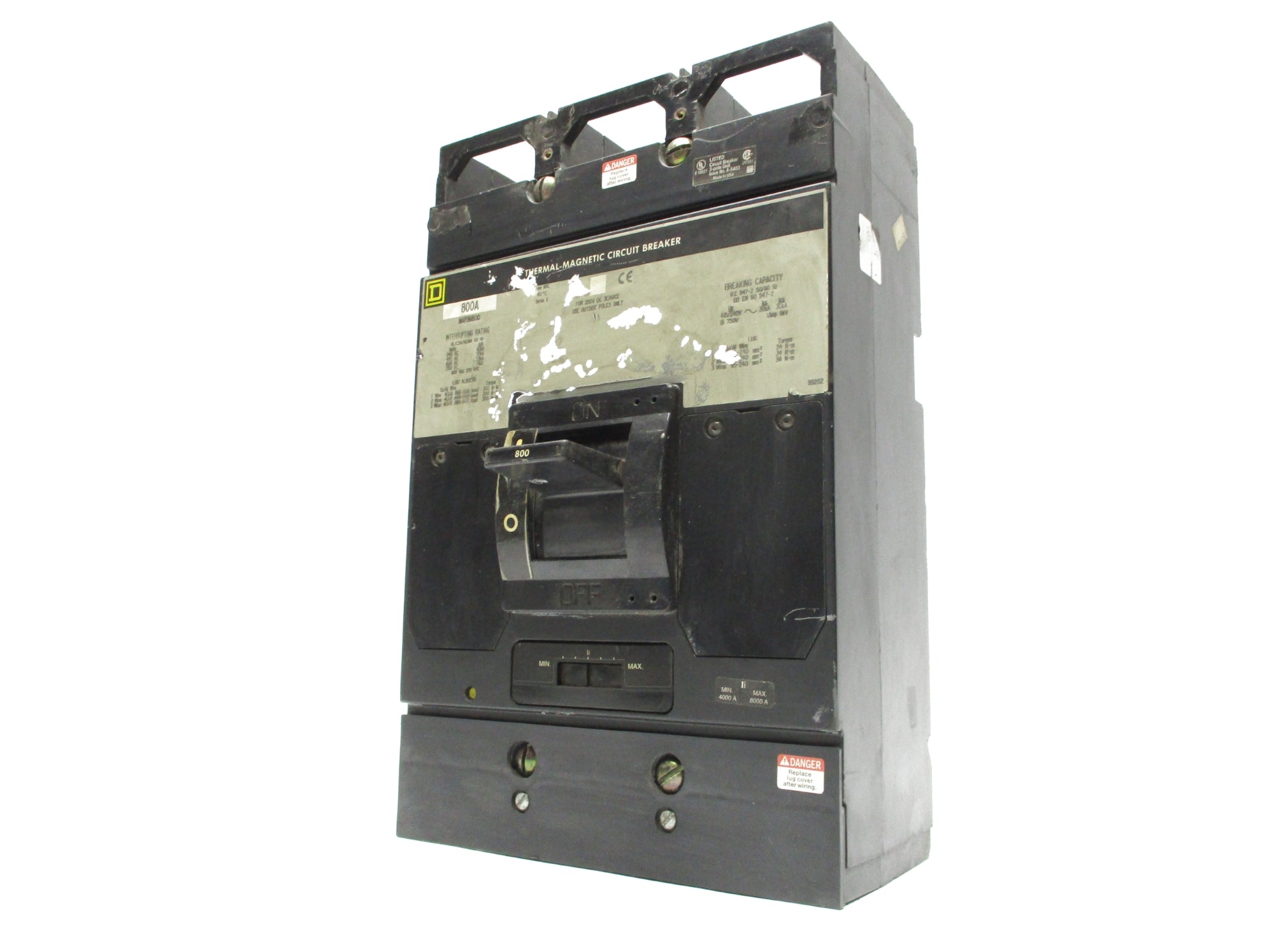 SQUARE D MAP36800 800A UNMP