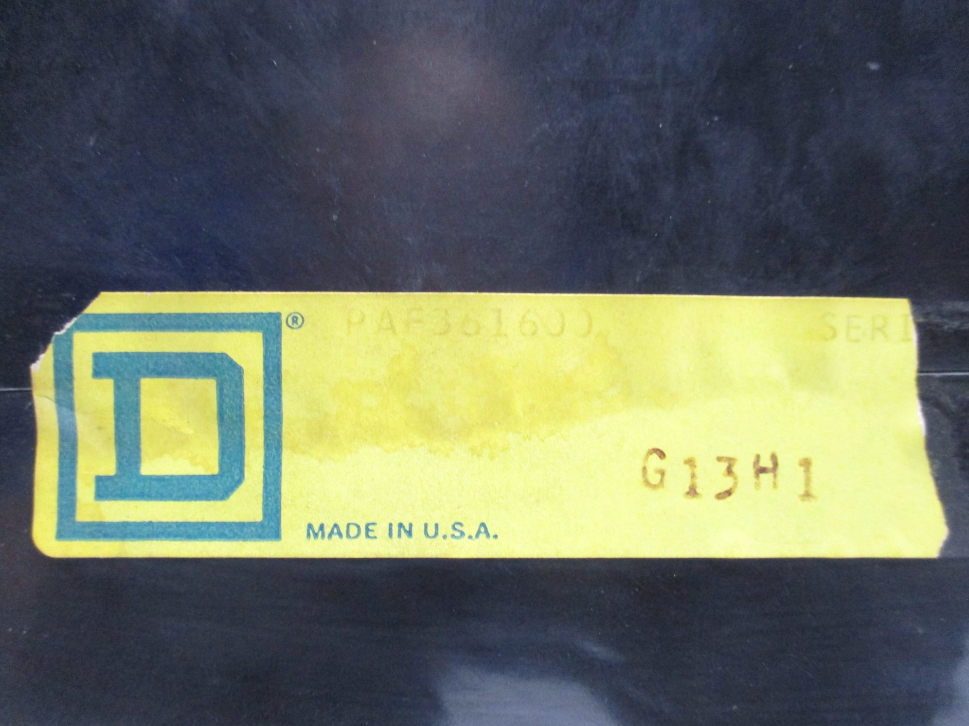 SQUARE D PAF361600 1600A UNMP