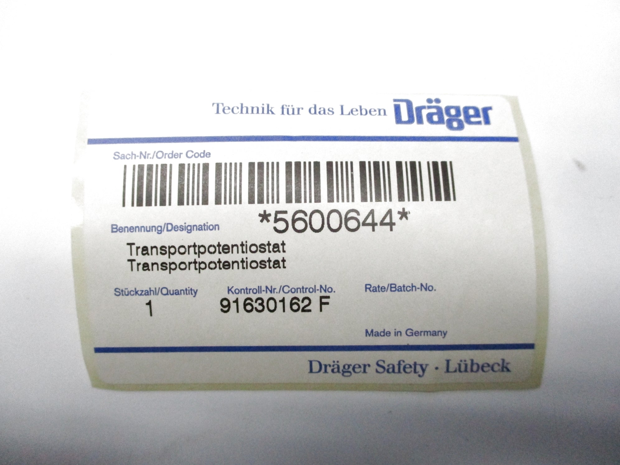 DRAGER 8316970 5600644 NSMP