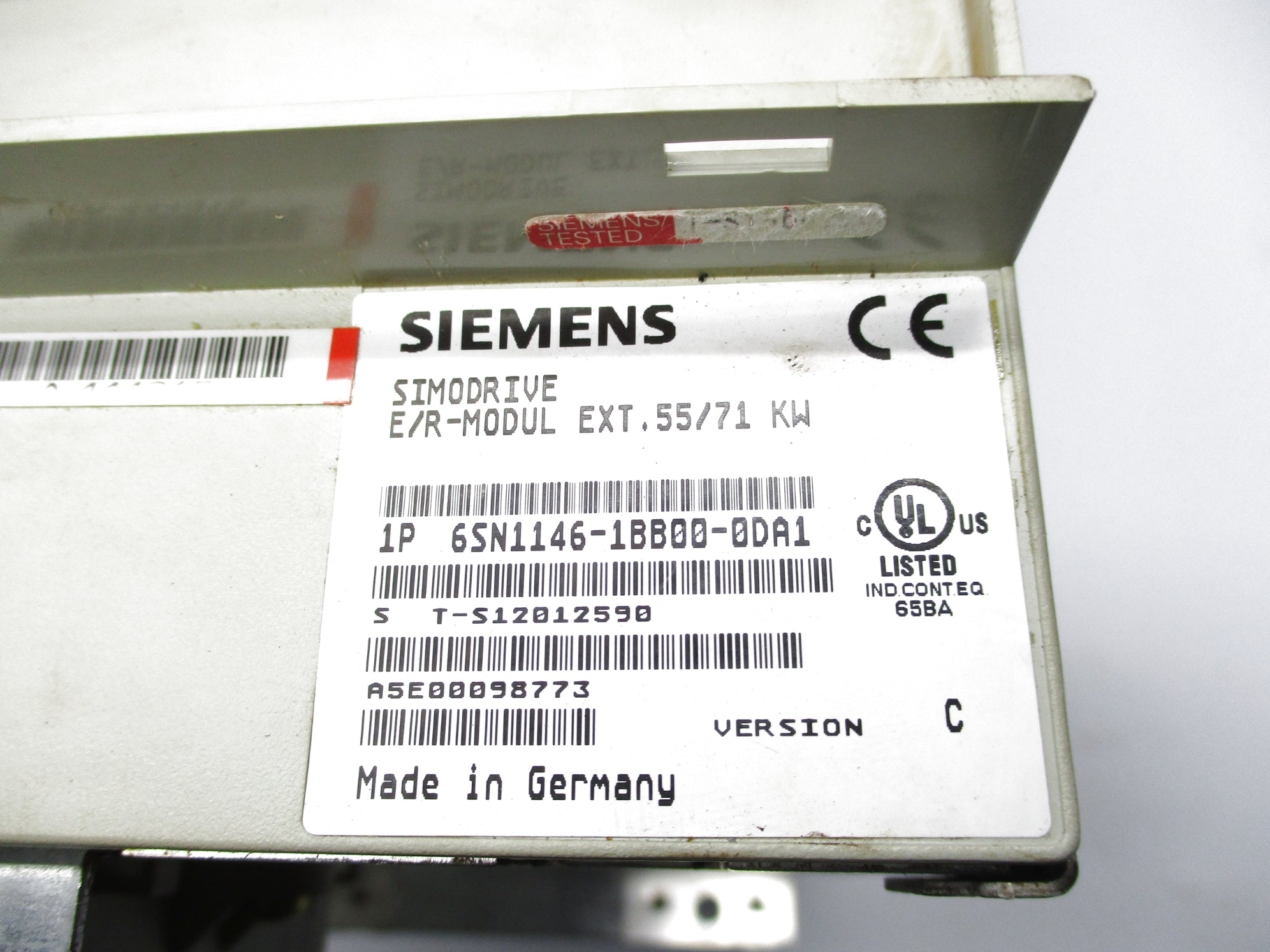 SIEMENS 6SN1146-1BB00-0DA1 REMAN
