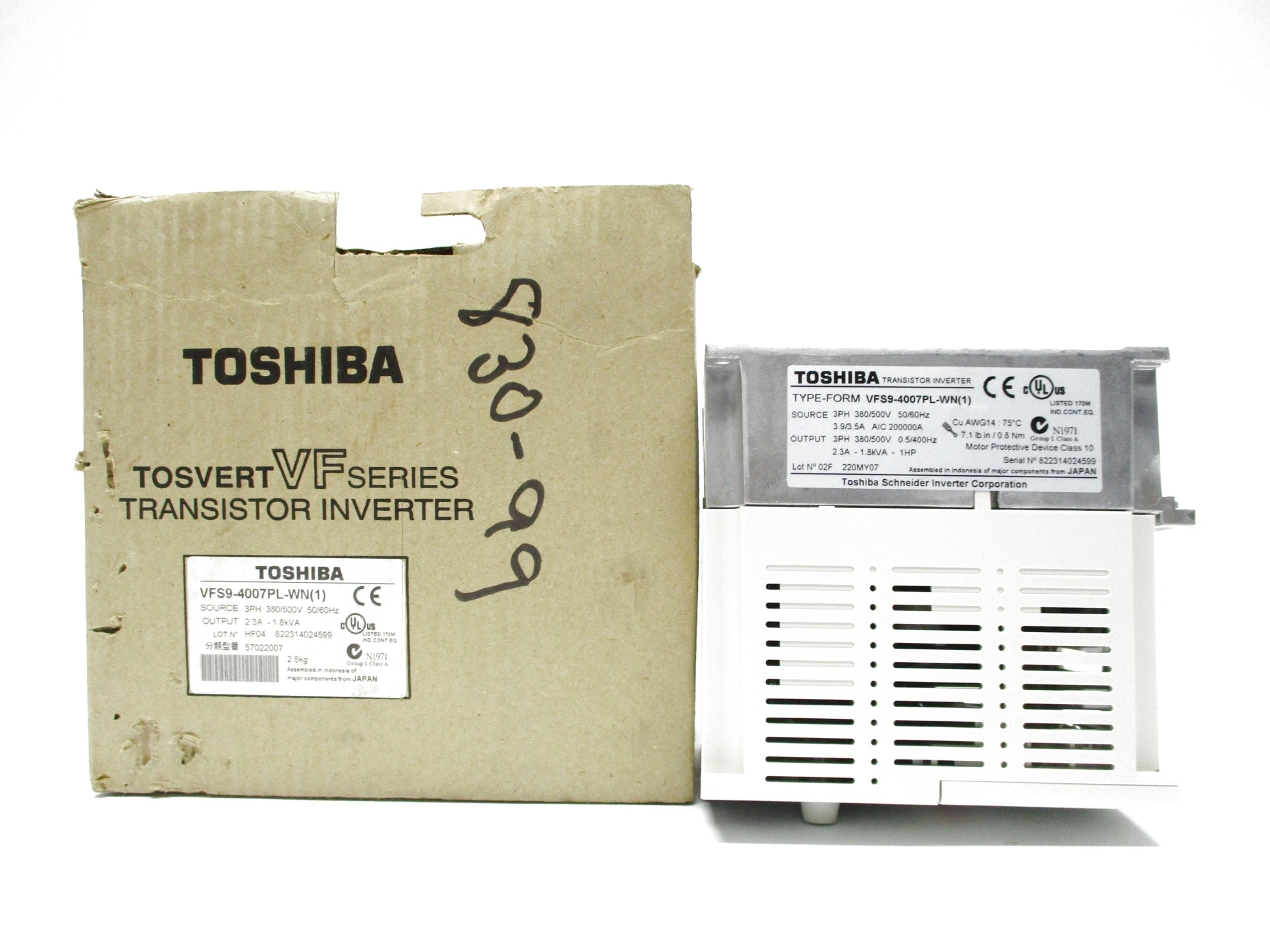 TOSHIBA VFS9-4007PL-WN(1) NSMP