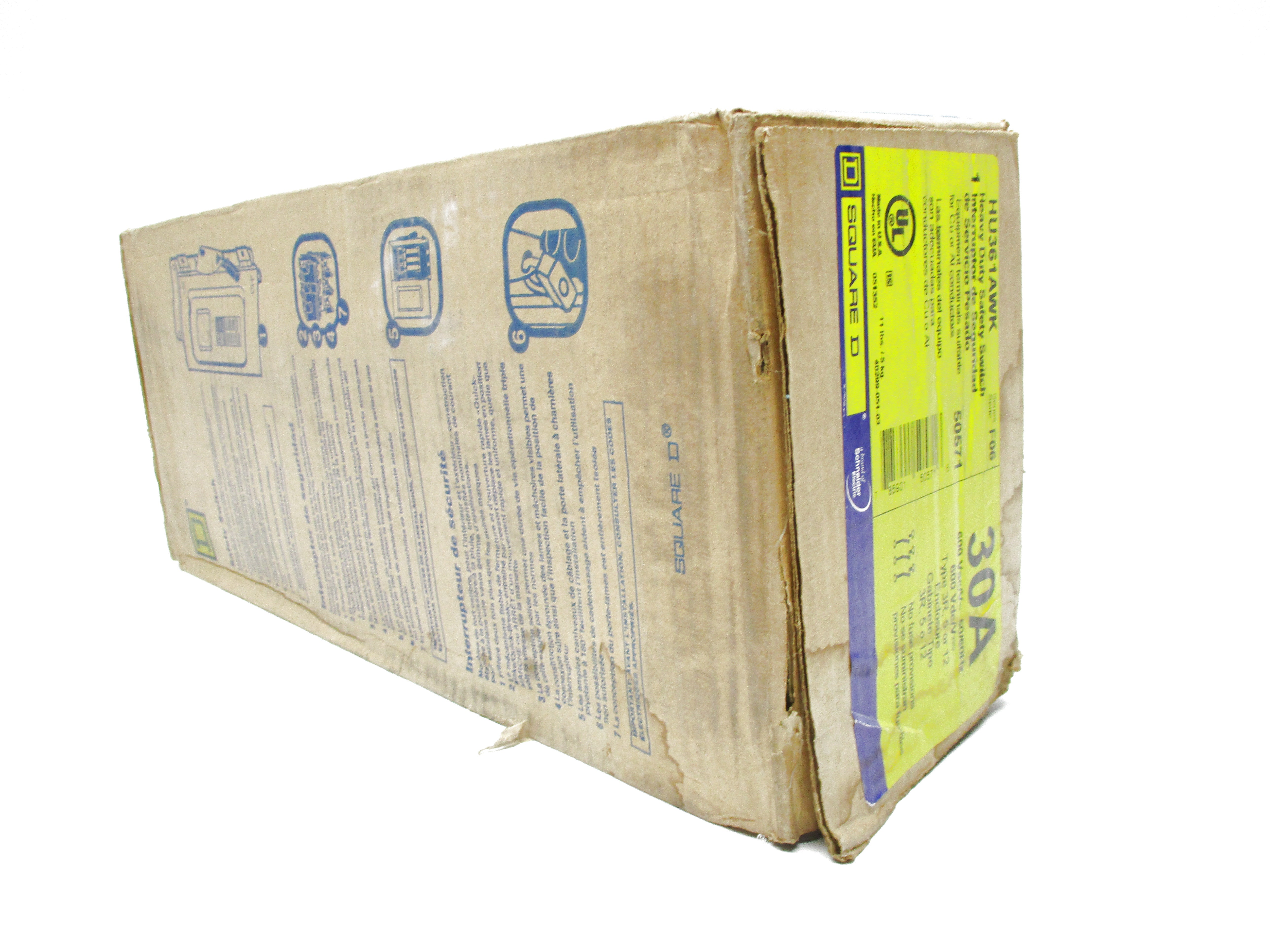 SQUARE D HU361AWK 30A NSFS