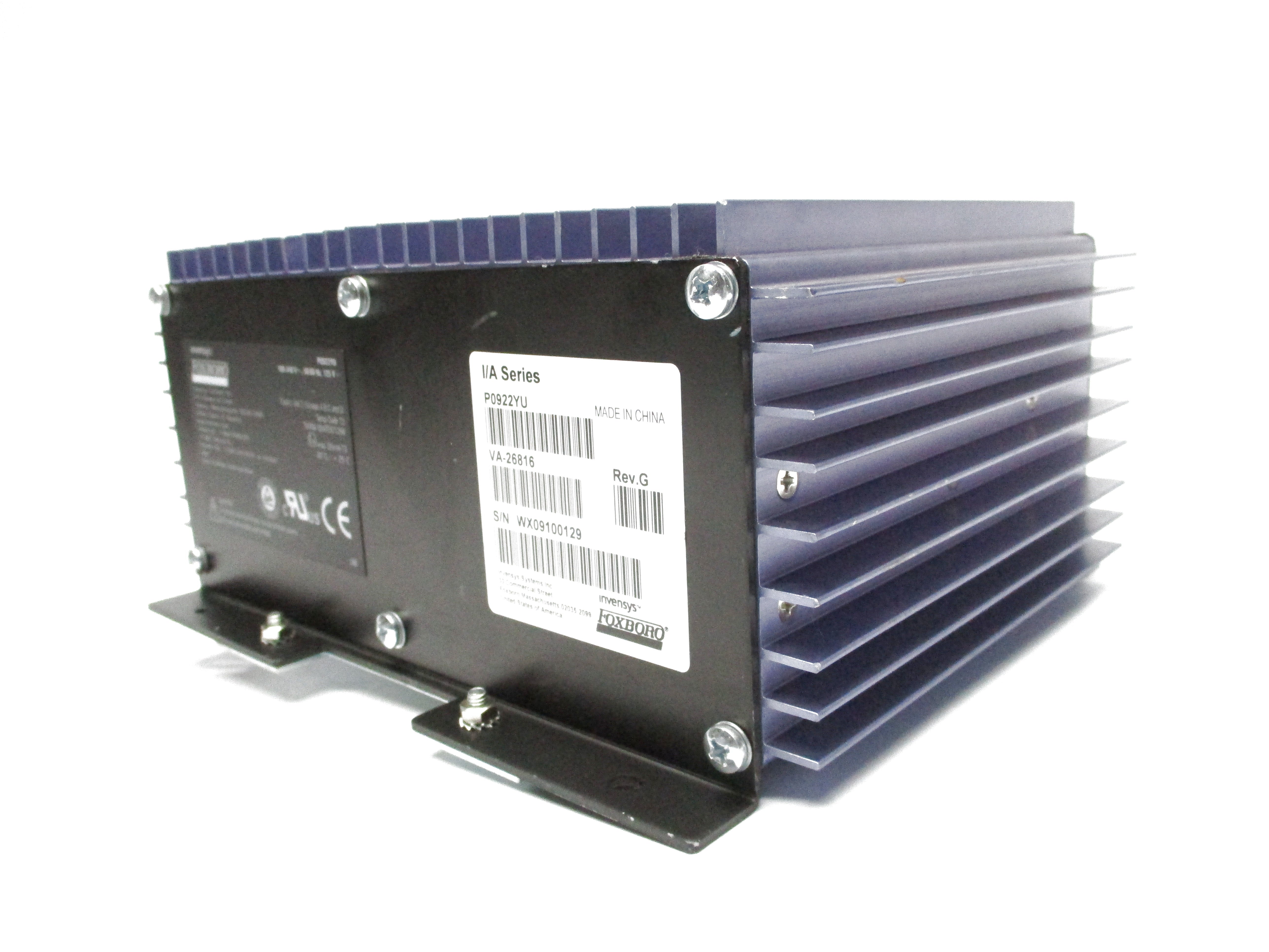 FOXBORO P0922YU I/A SERIES FPS400-24 NSNP