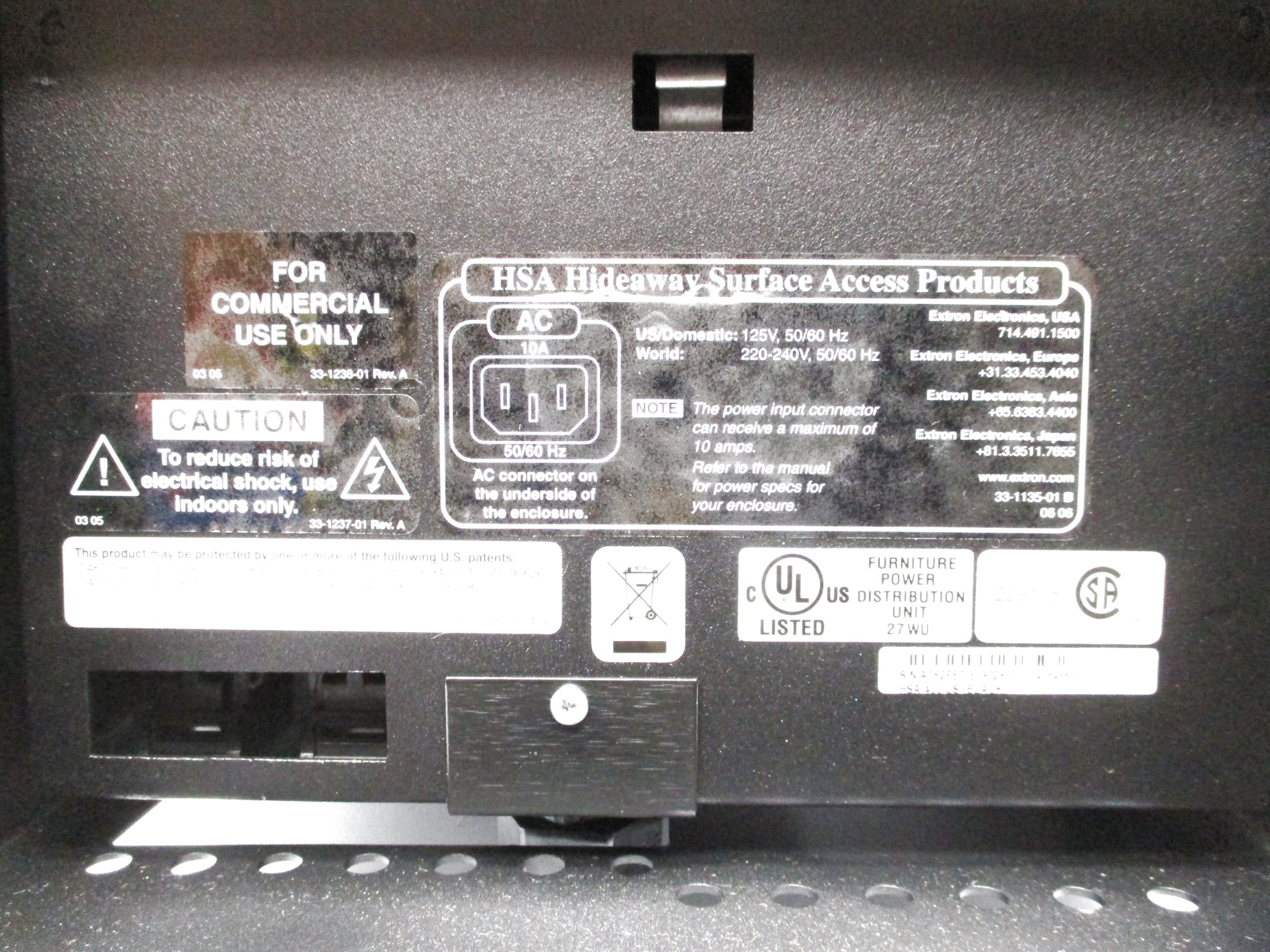 EXTRON ELECTRONICS HSA400US 60-415-01 NSMP