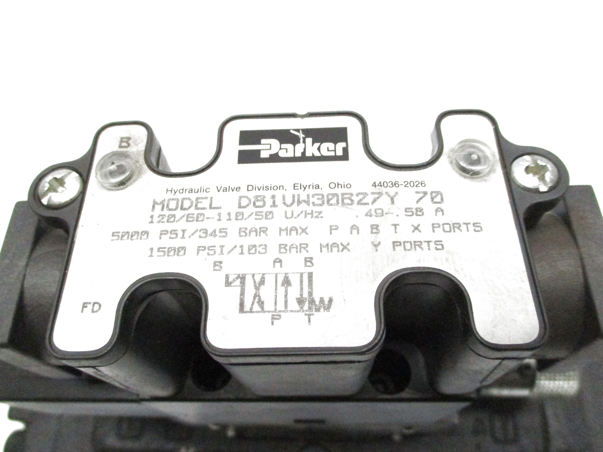 PARKER D81VW30B27Y-70 NSMP