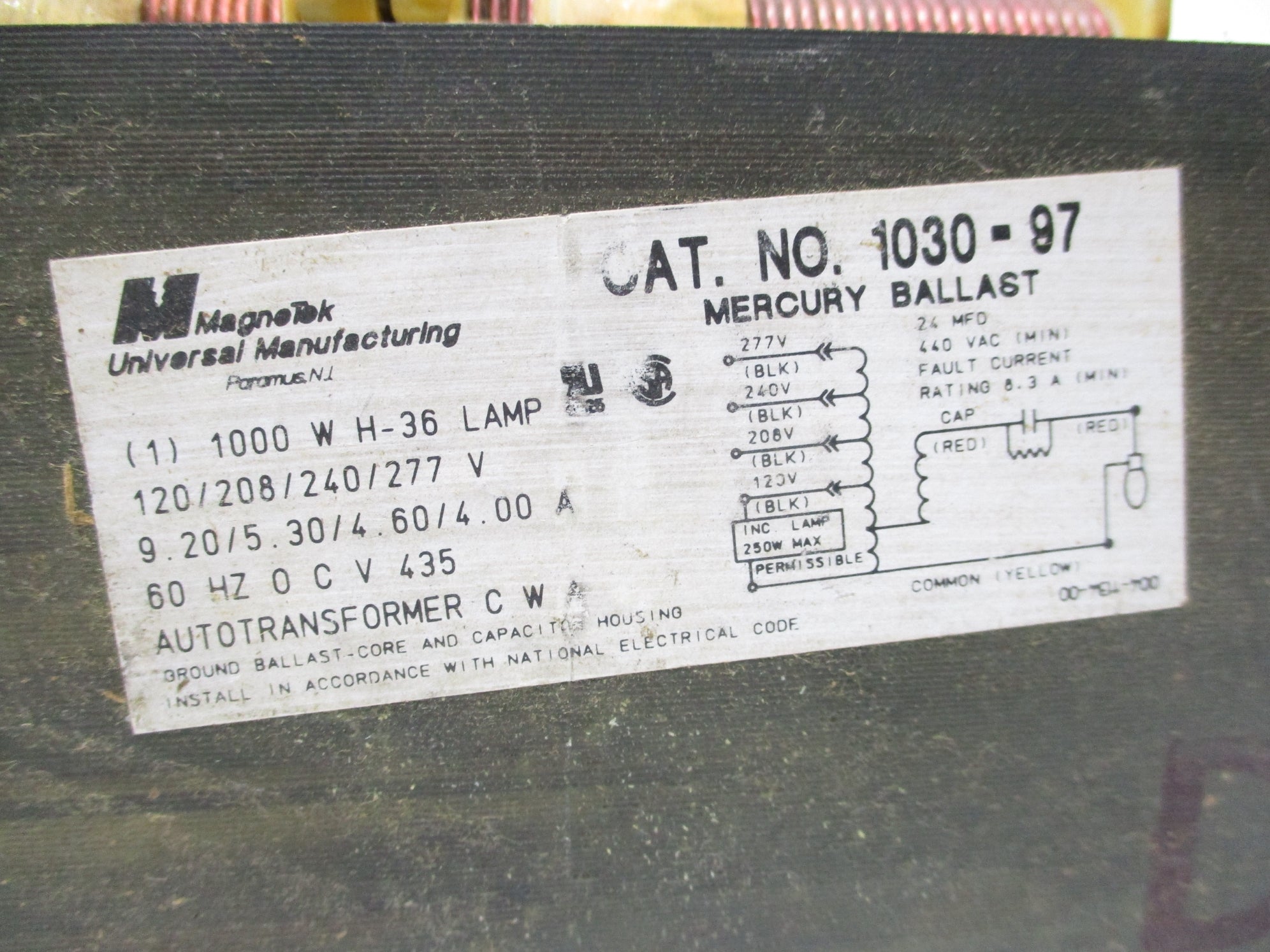 MAGNETEK 1030-97 UNMP