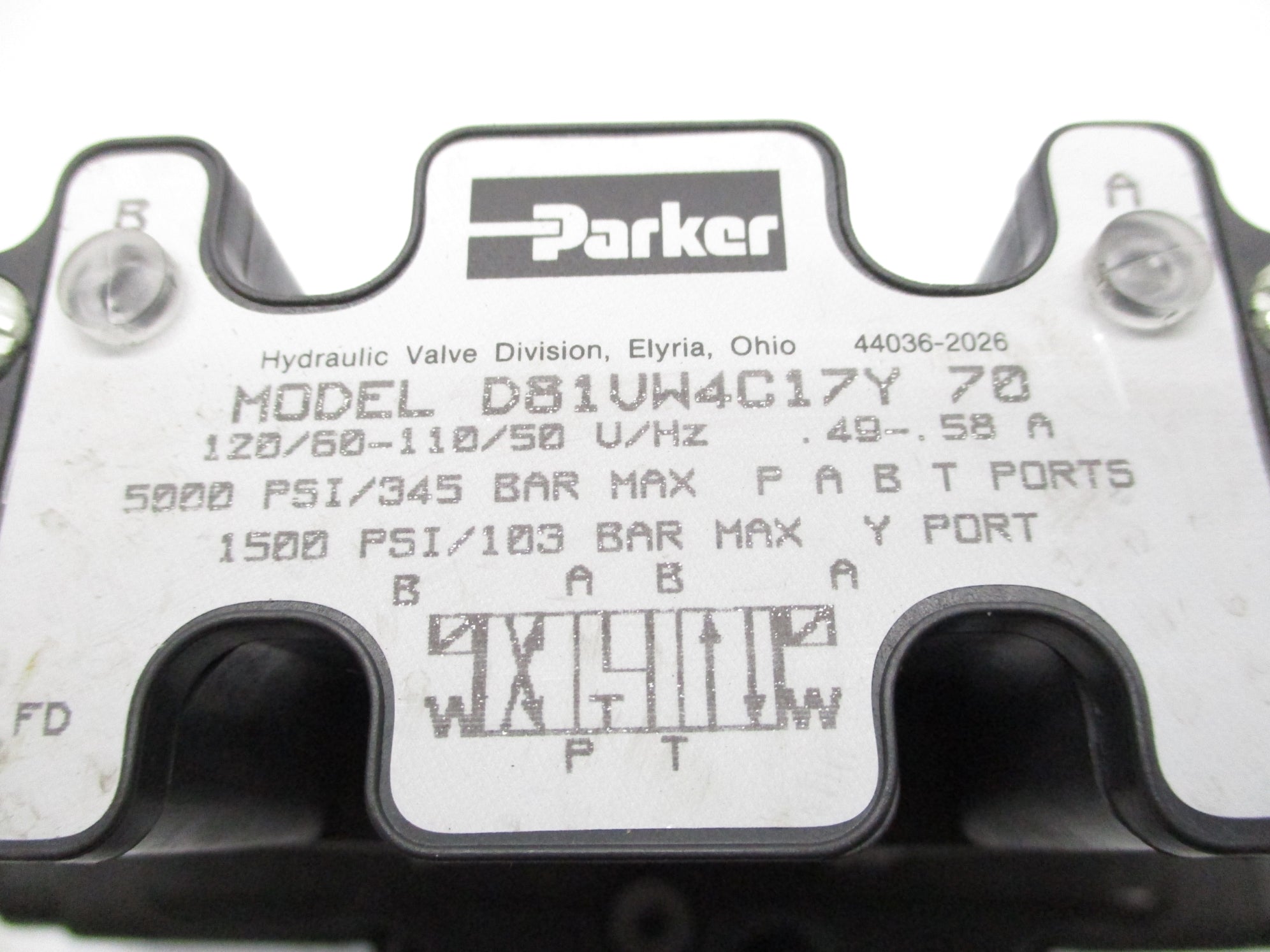 PARKER D81VW4C17Y-70 NSNP