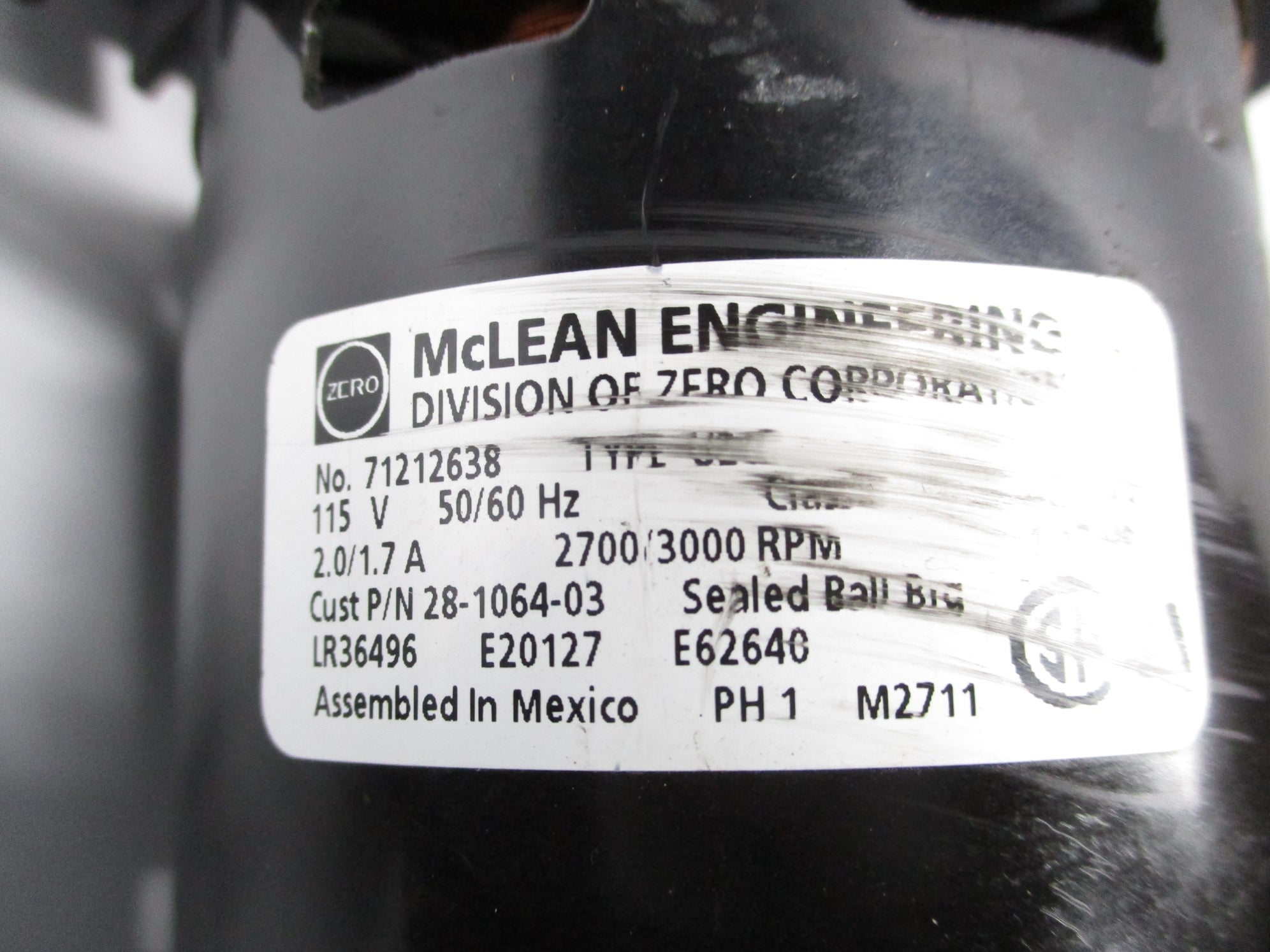 MCLEAN 30-4019-01M UNMP