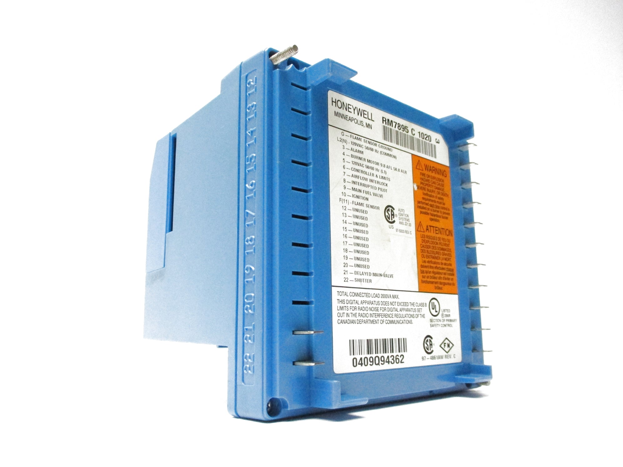 HONEYWELL RM7895C1020 UNMP