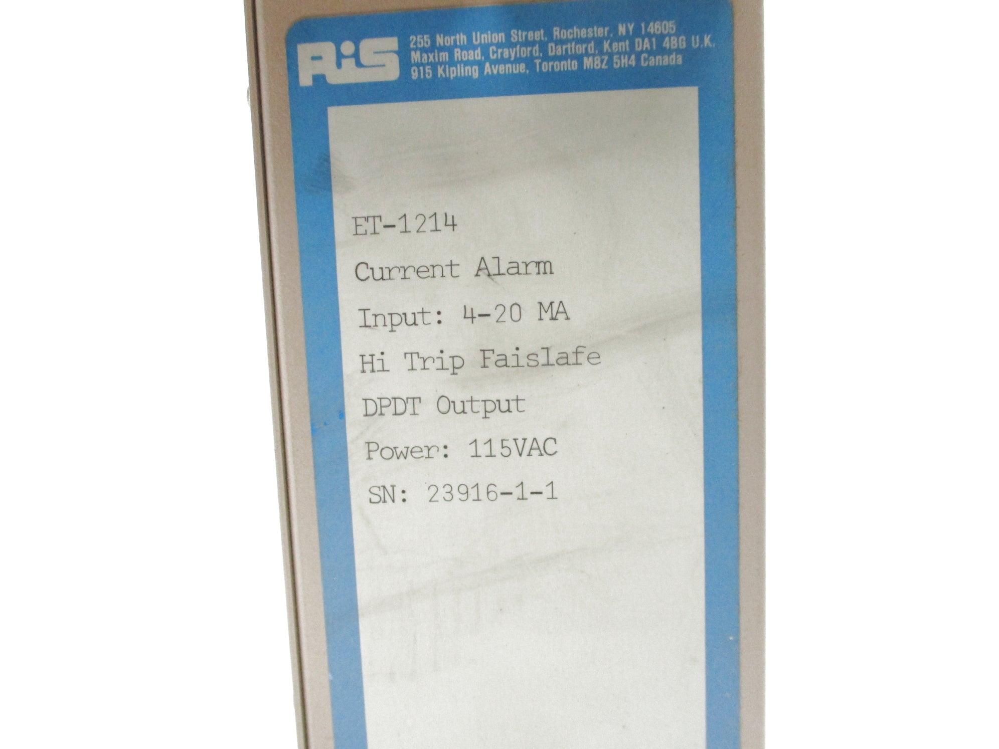 RIS ET-1214 NSNP