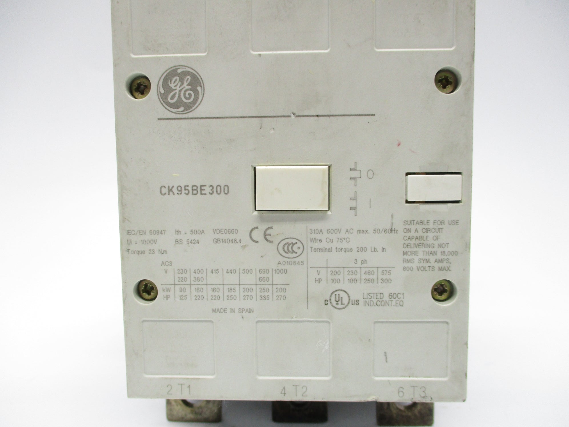 GENERAL ELECTRIC CK95BE300 110-127V NSNP