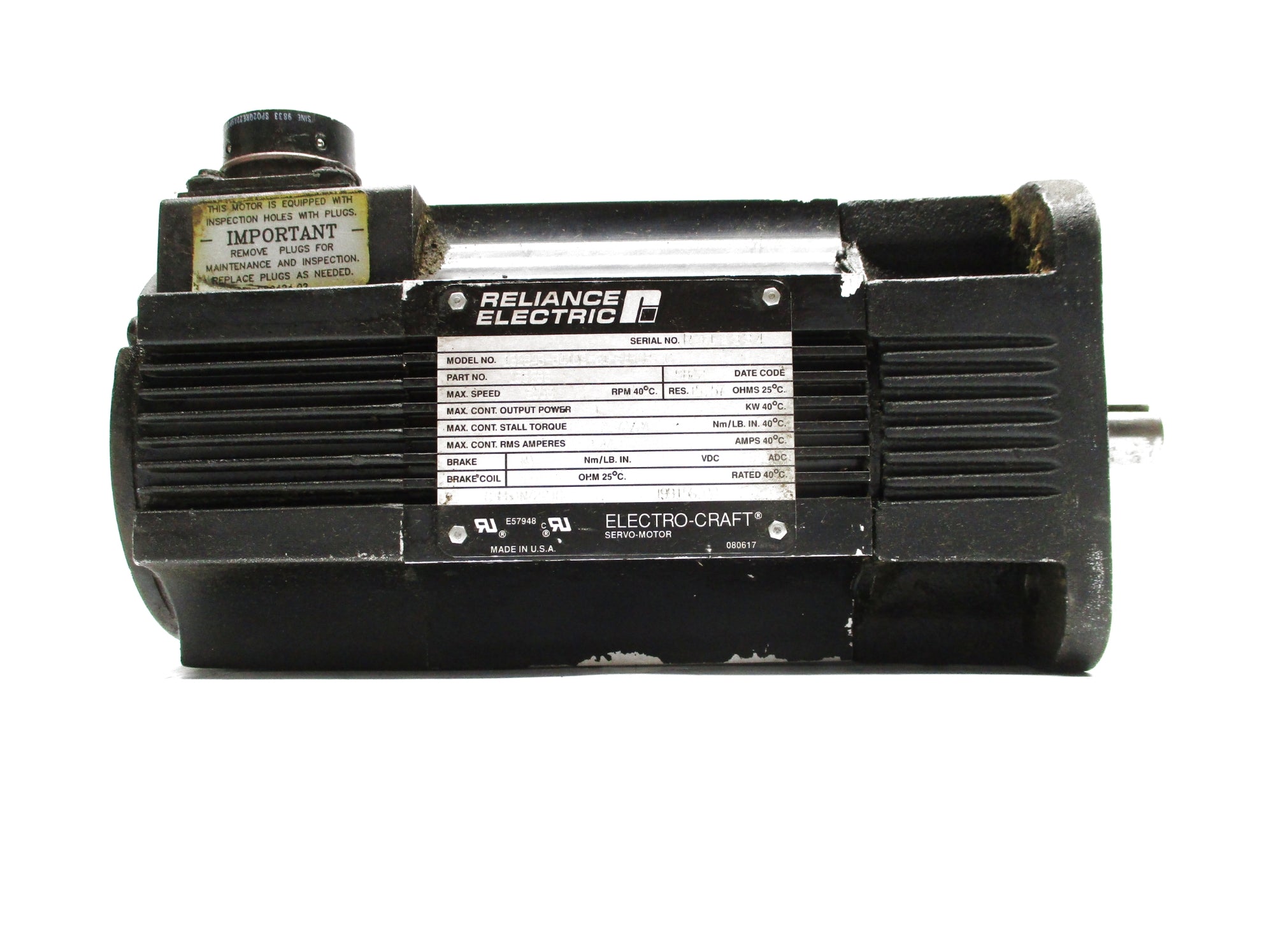RELIANCE ELECTRIC 1326AB-B410G-21 SER. C UNMP