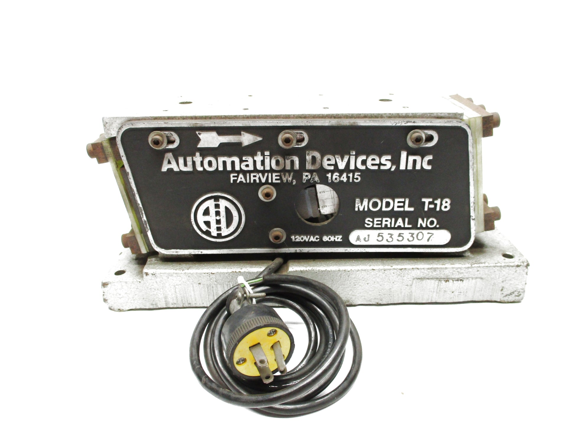 AUTOMATION DEVICES MODEL T-18 UNMP