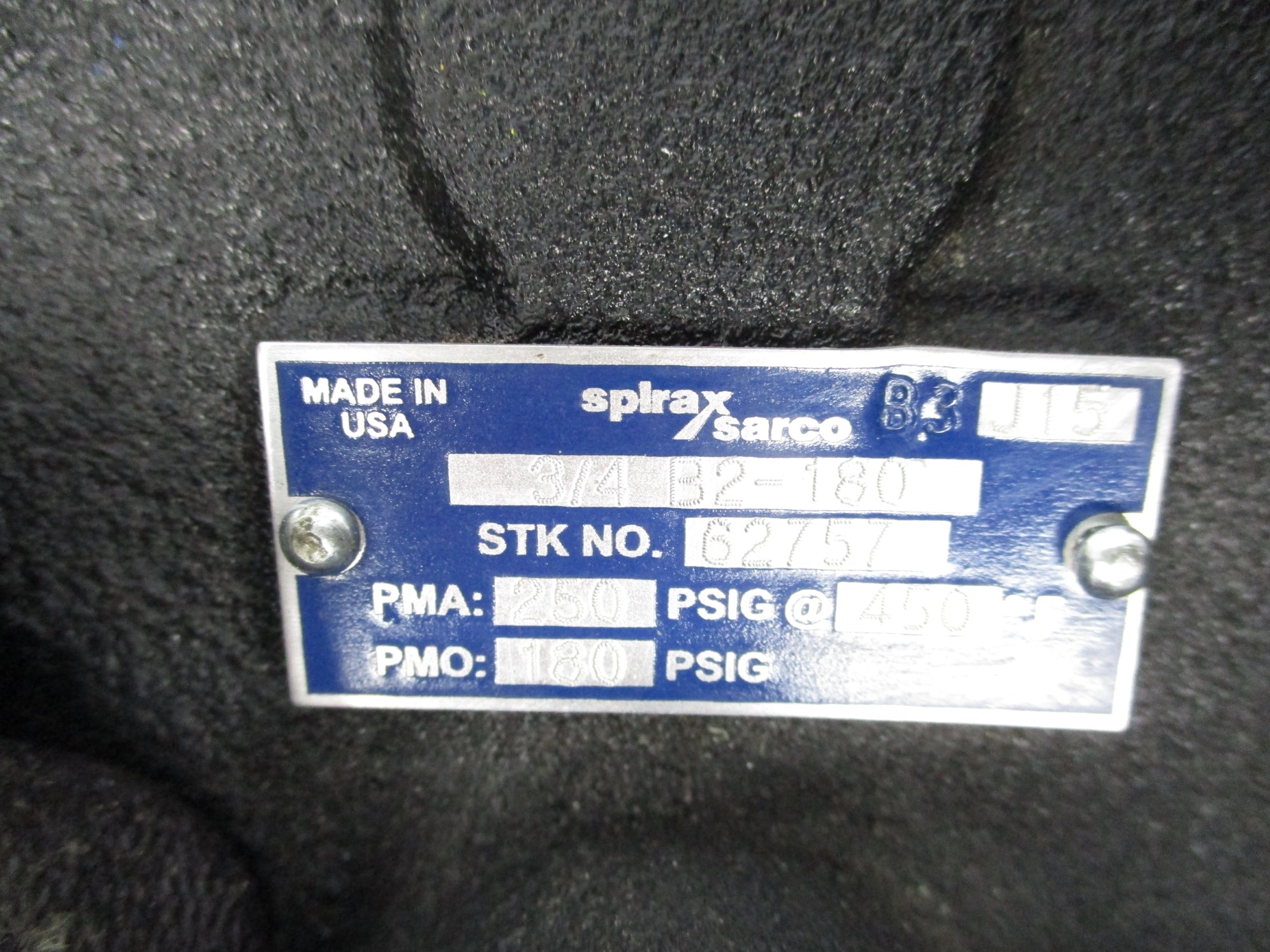 SPIRAX SARCO B2-180 B3J15 NSNP