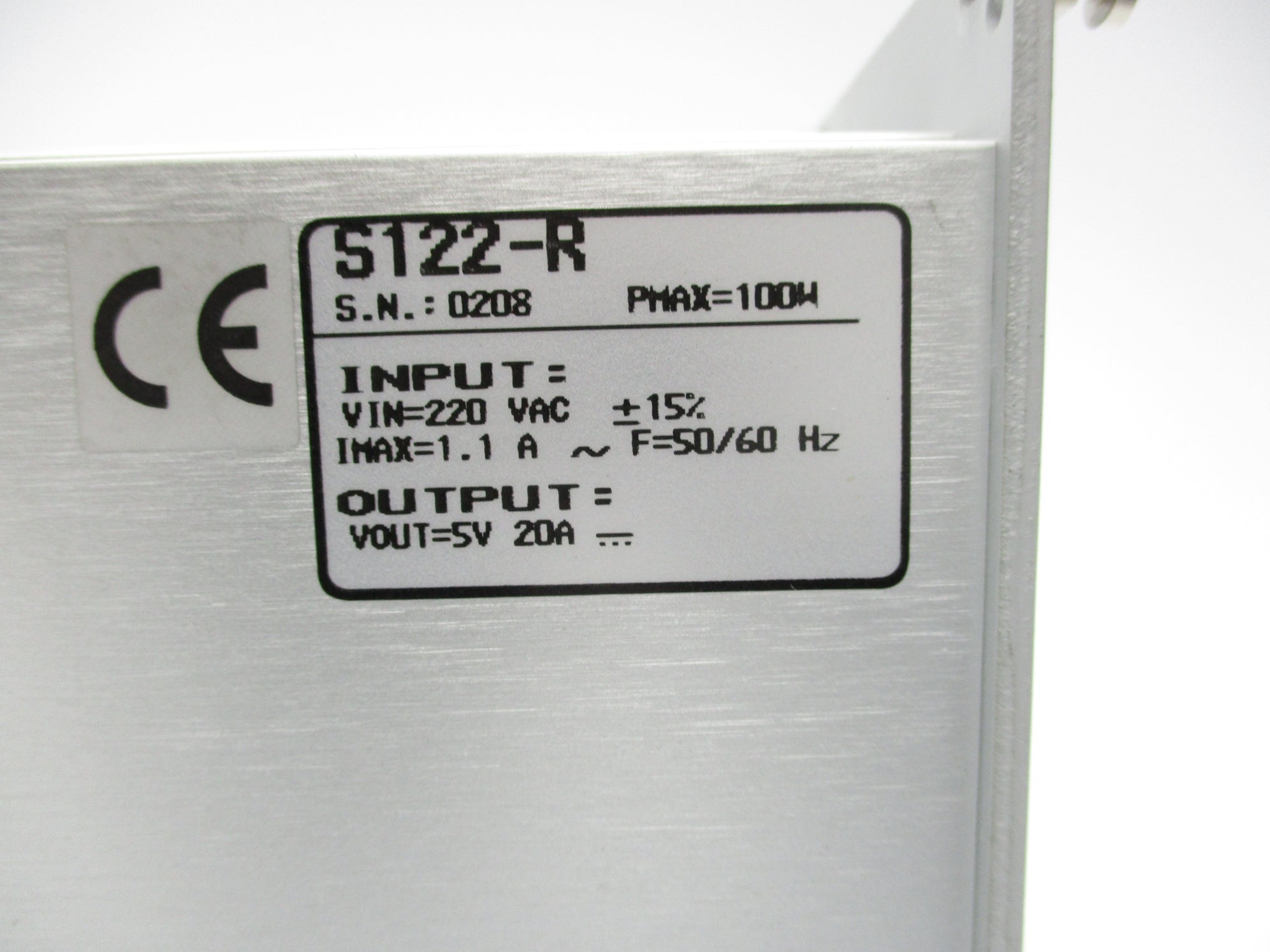 POWER CONTROL SYSTEMS S122-R UNMP