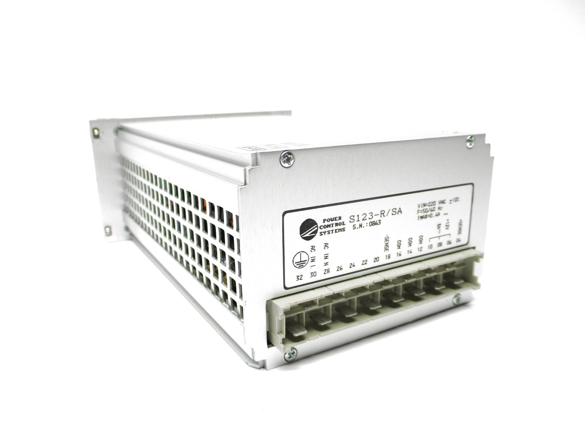 POWER CONTROL SYSTEMS S123-R/SA UNMP
