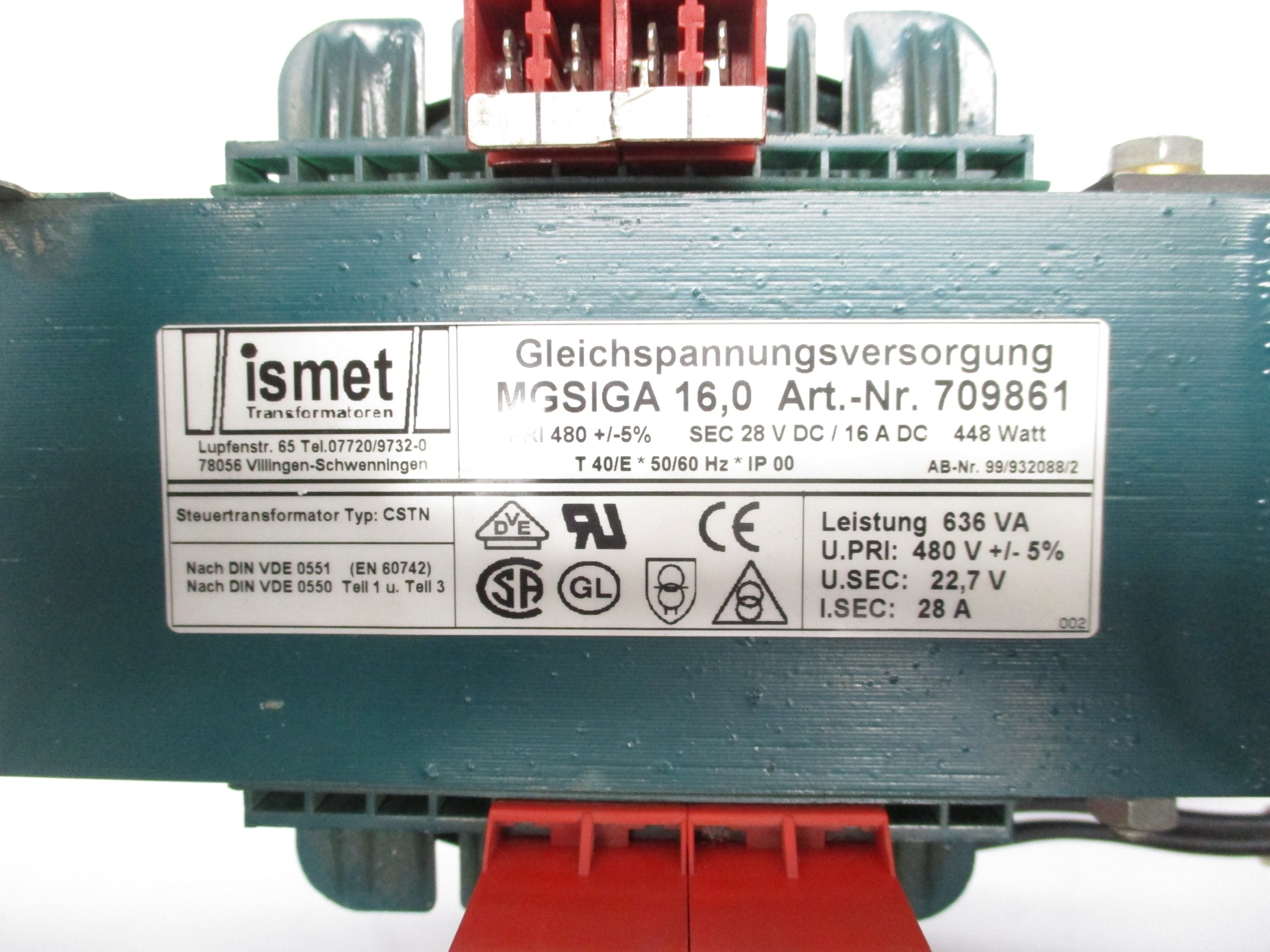 ISMET 709861 NSNP