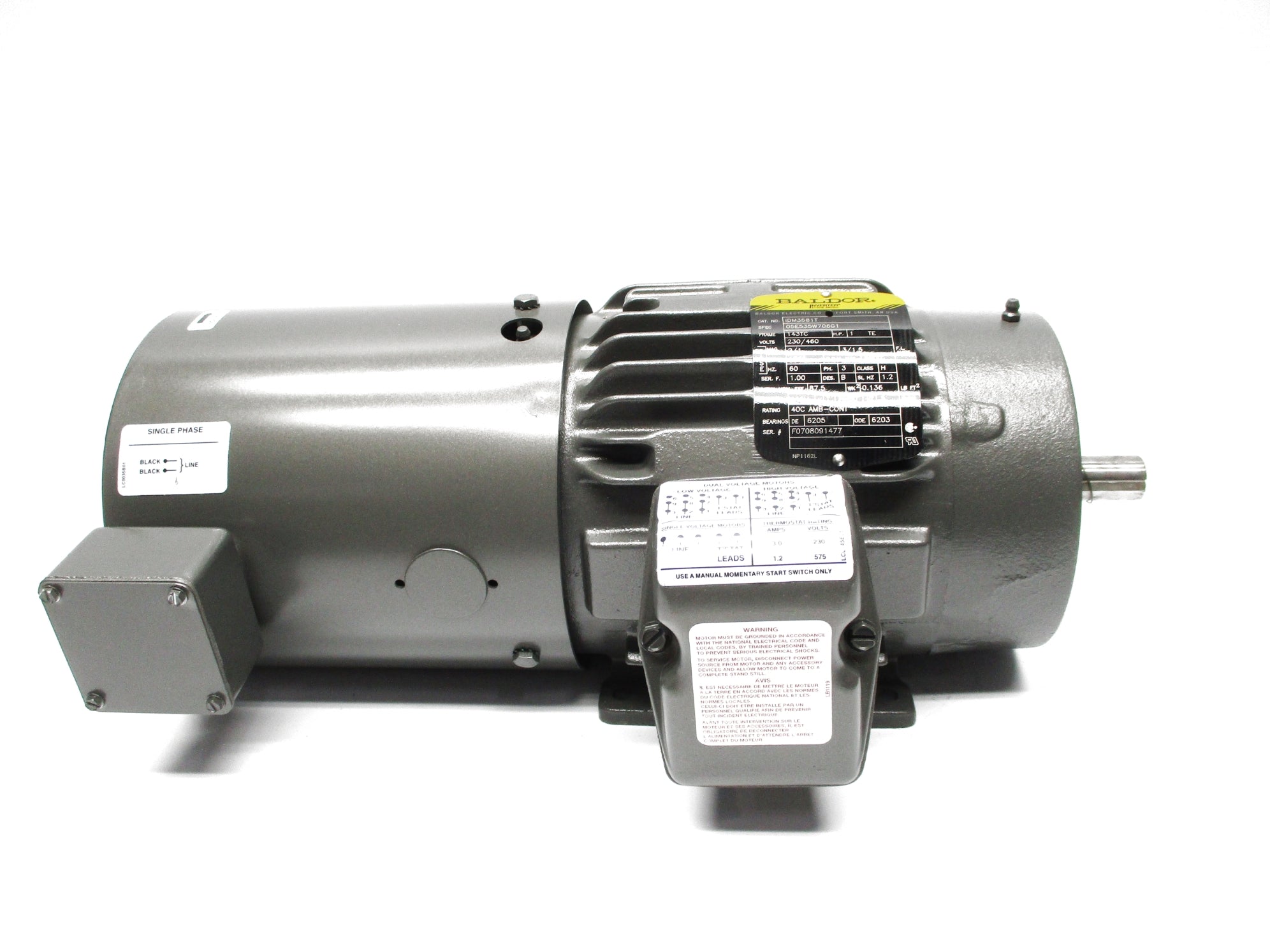 BALDOR IDM3581T NSNP