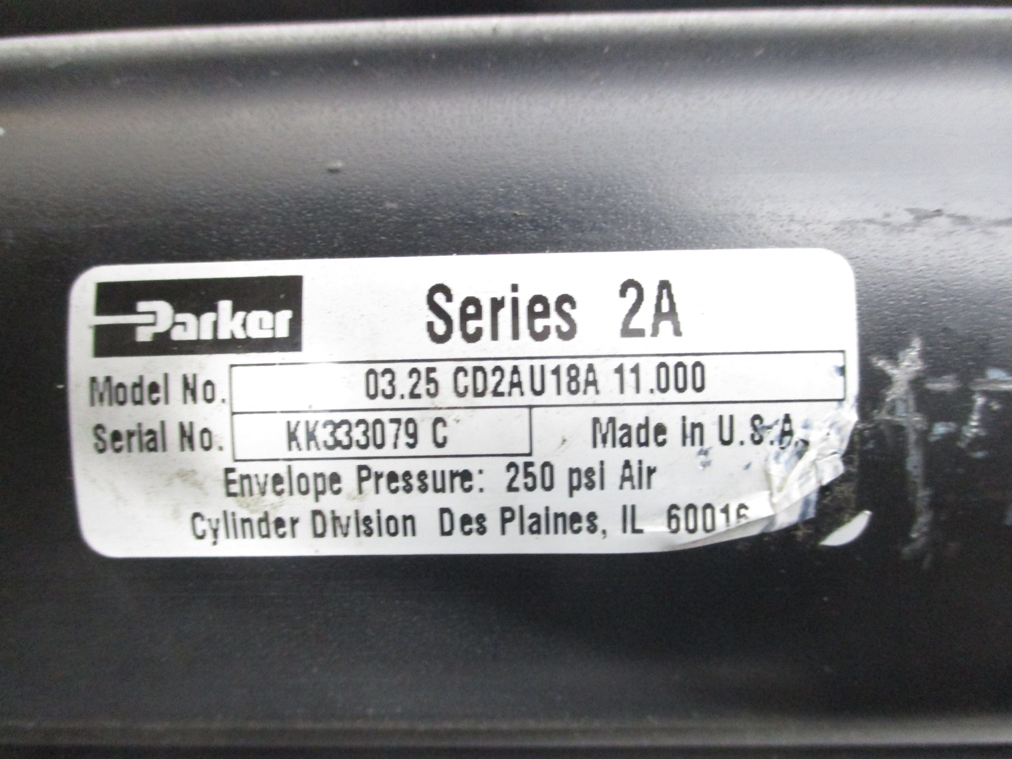 PARKER 03.25CD2AU18A11.000 NSNP