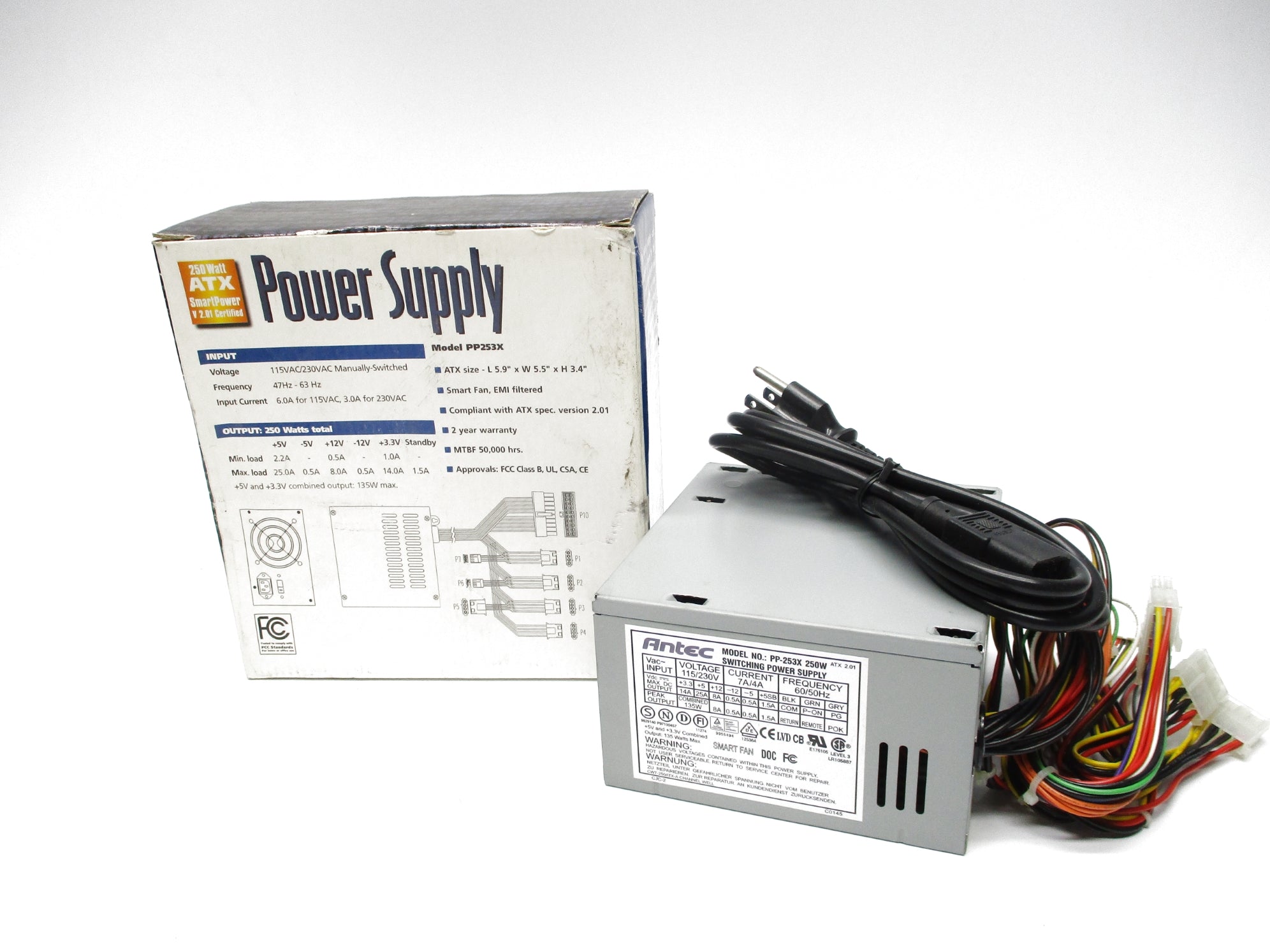 ANTEC PP-253X 115/230VAC 7A/4A NSMP