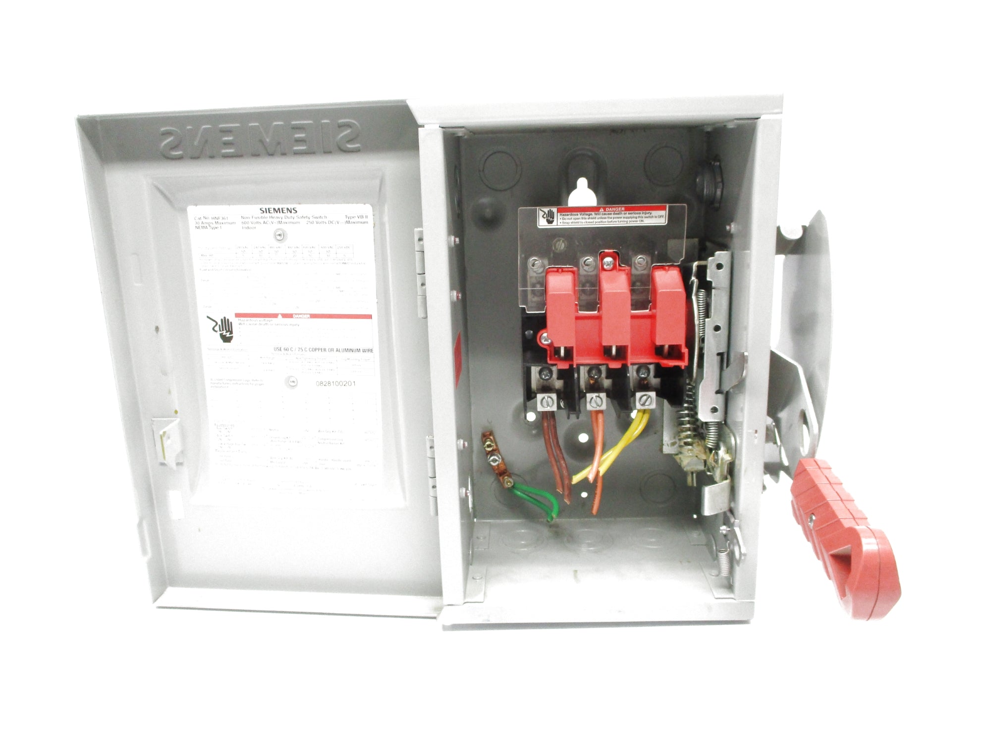 SIEMENS HNF361 TYPE VBII 30A UNMP