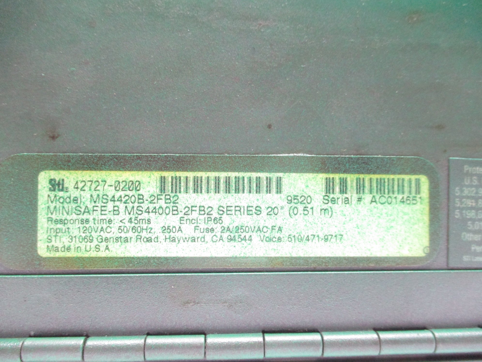 STI 42727-0200 UNMP