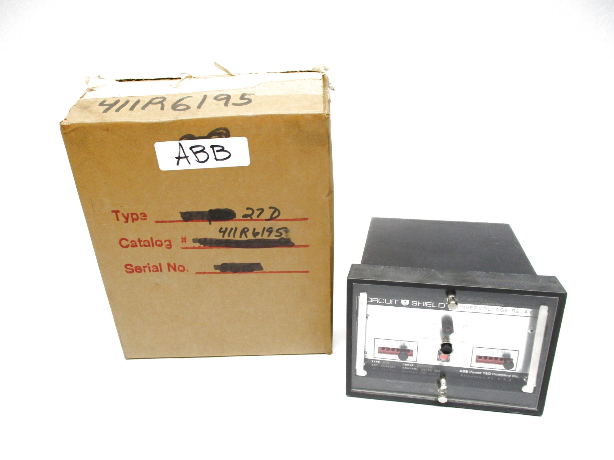 ABB 411R6195 TYPE 27D NSMP