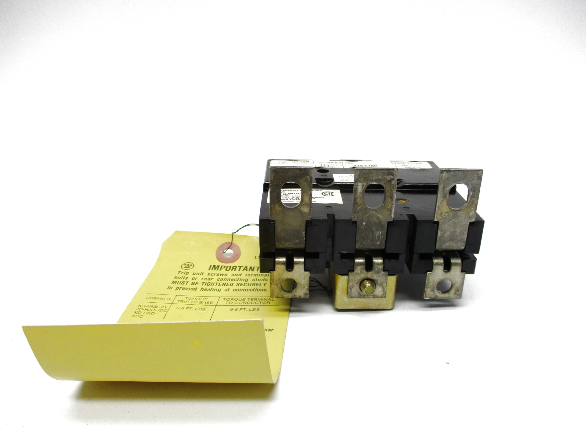 WESTINGHOUSE HKB3175T 175A UNMP