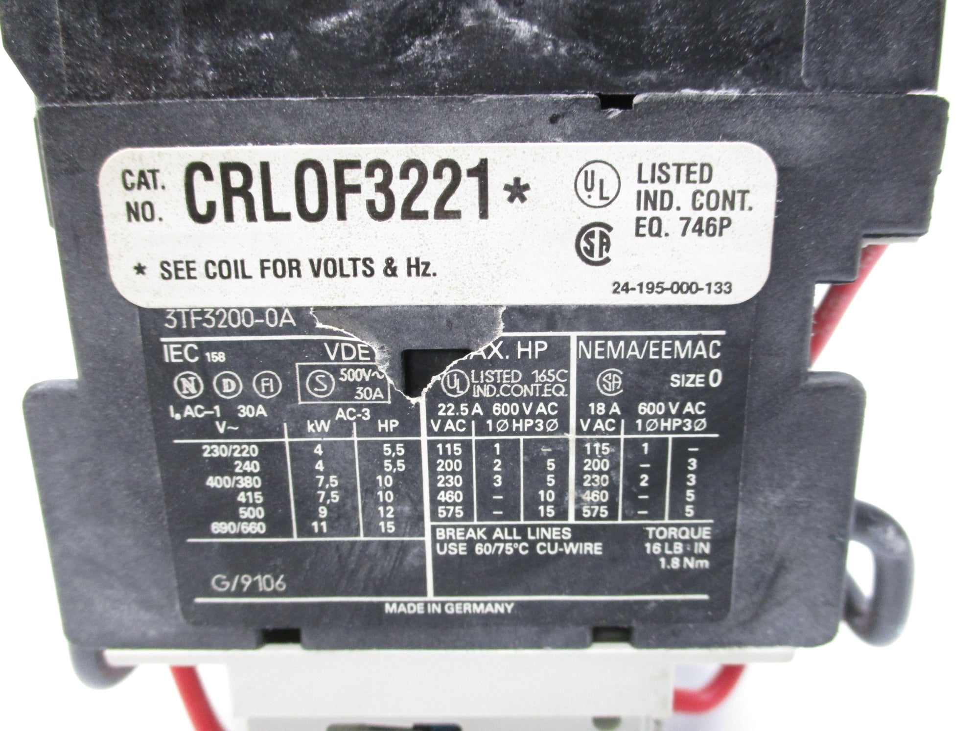 SIEMENS CRL0B4217A8 NSMP